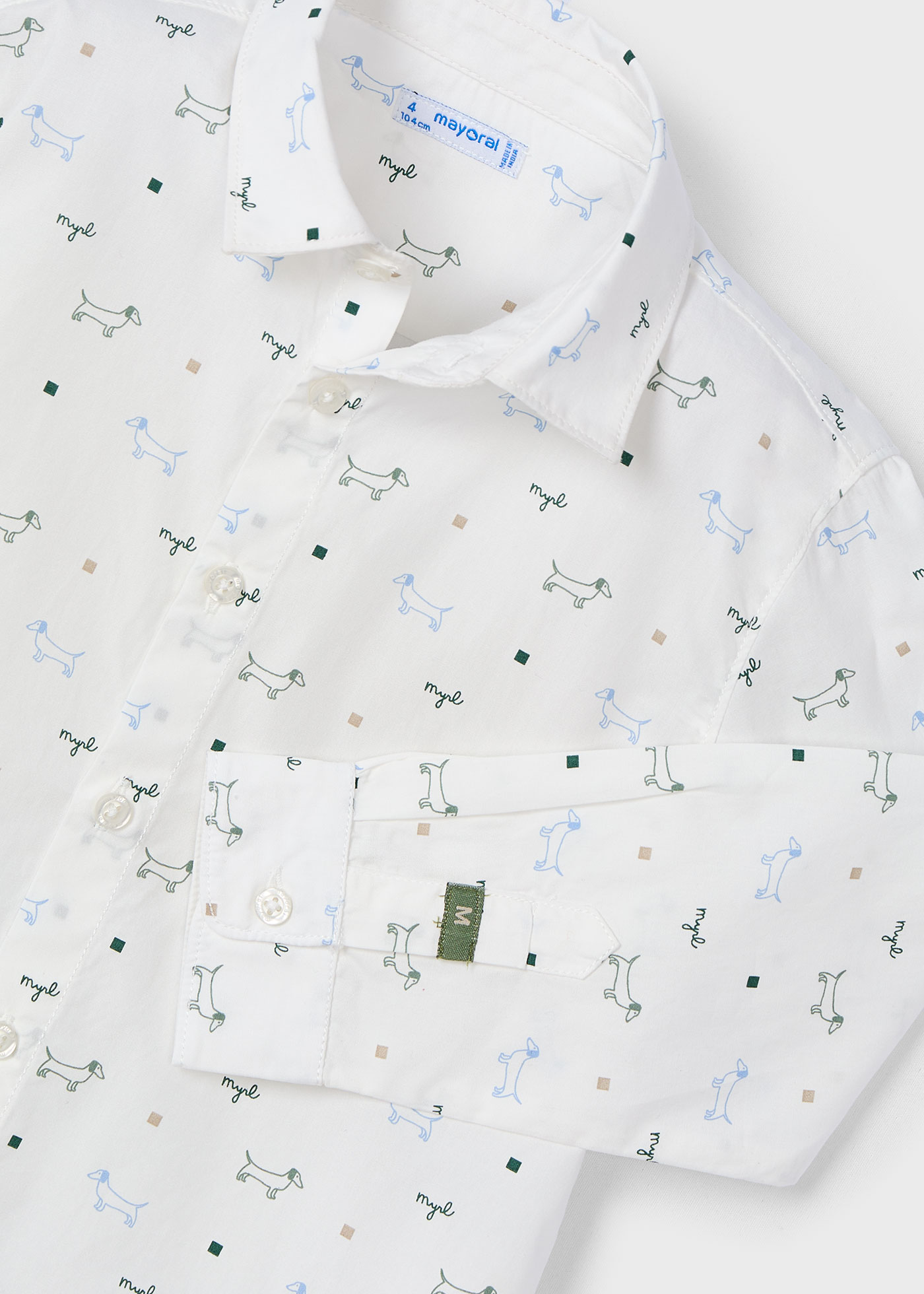 Camisa mini estampado niño
