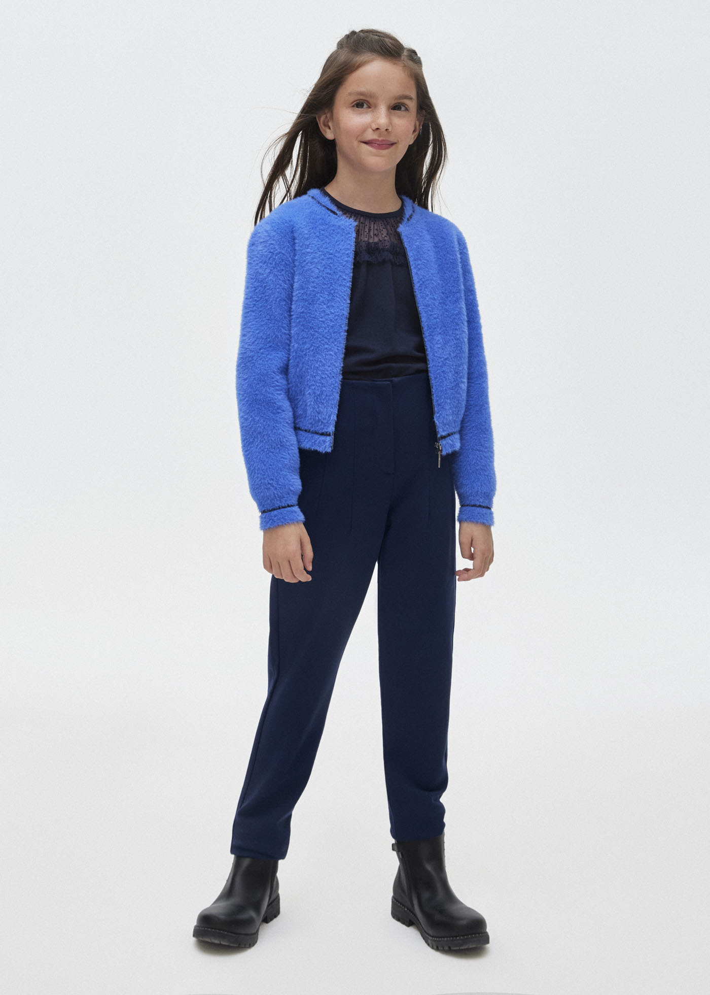 Girl Roma Knit Trousers