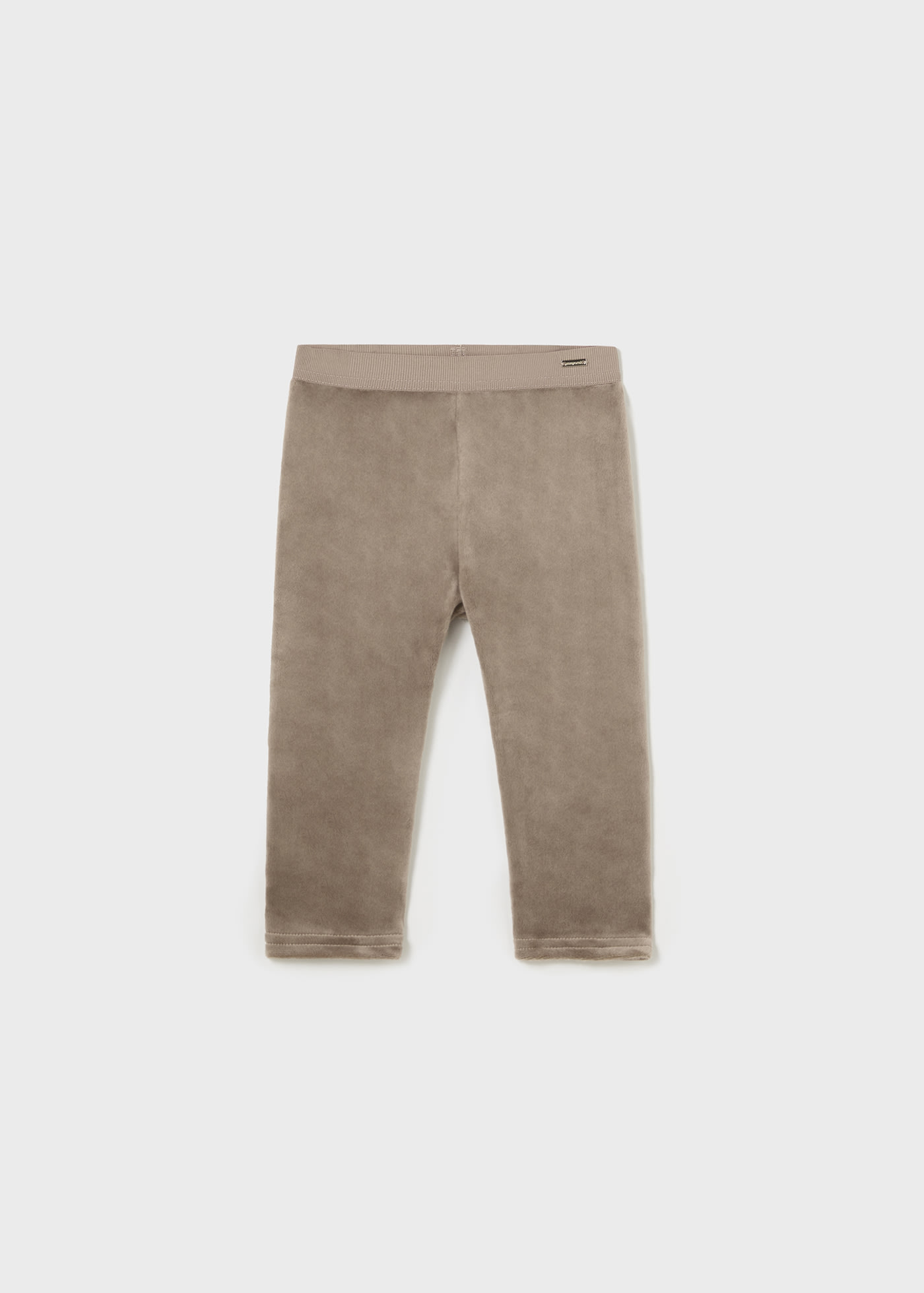 Aksamitne legginsy niemowlęce basic