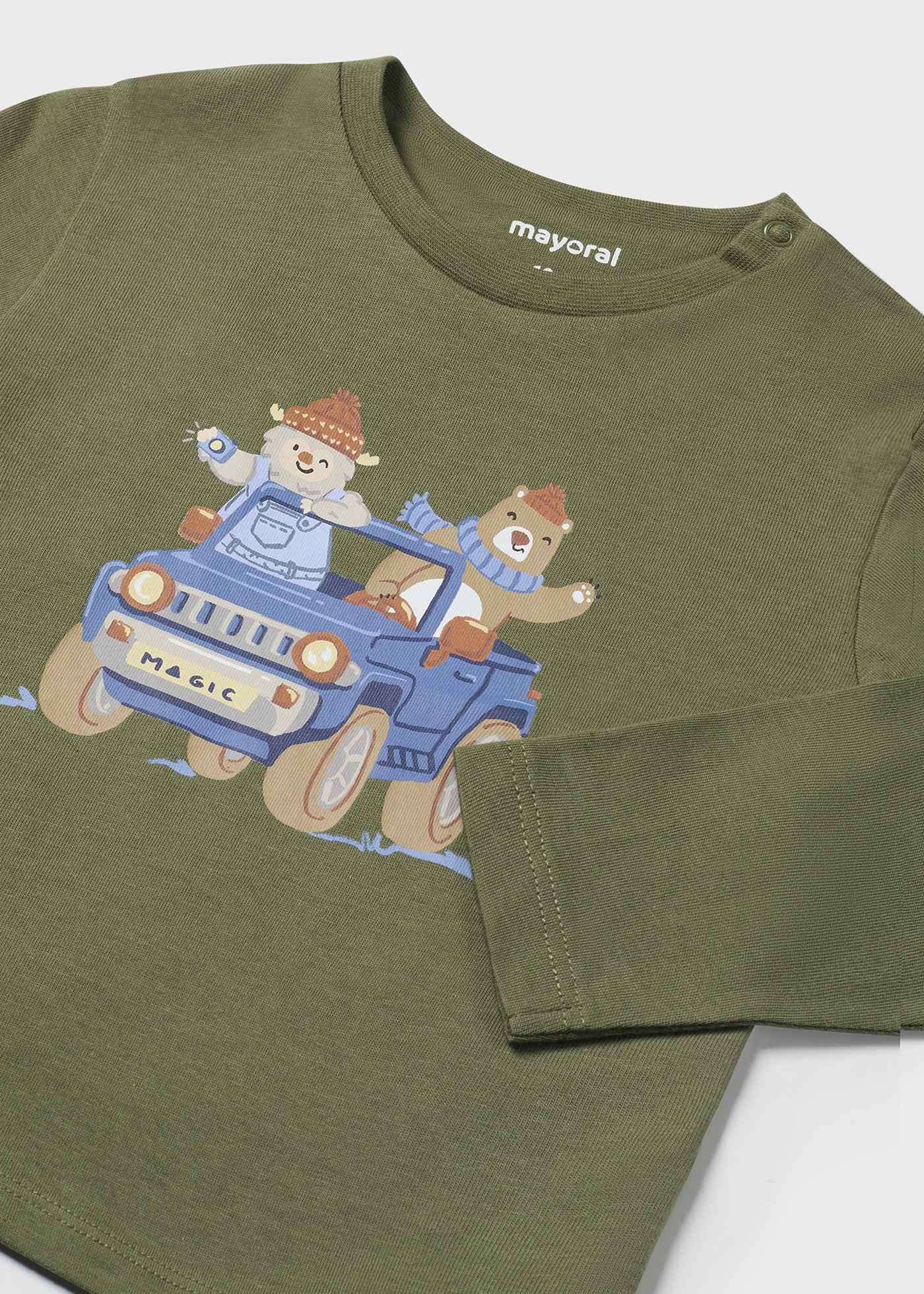 Playera coche bebé