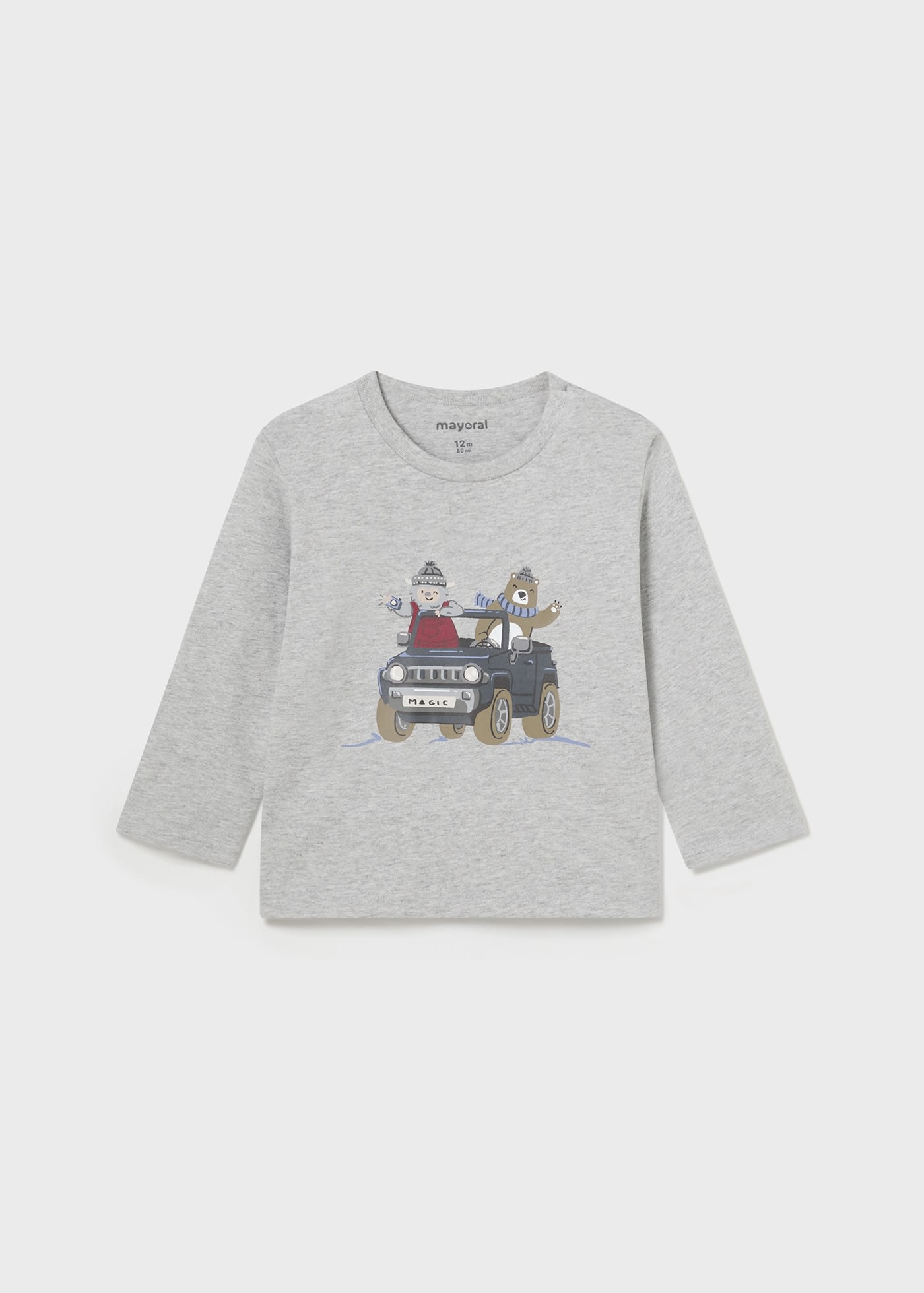 Camiseta coche bebé