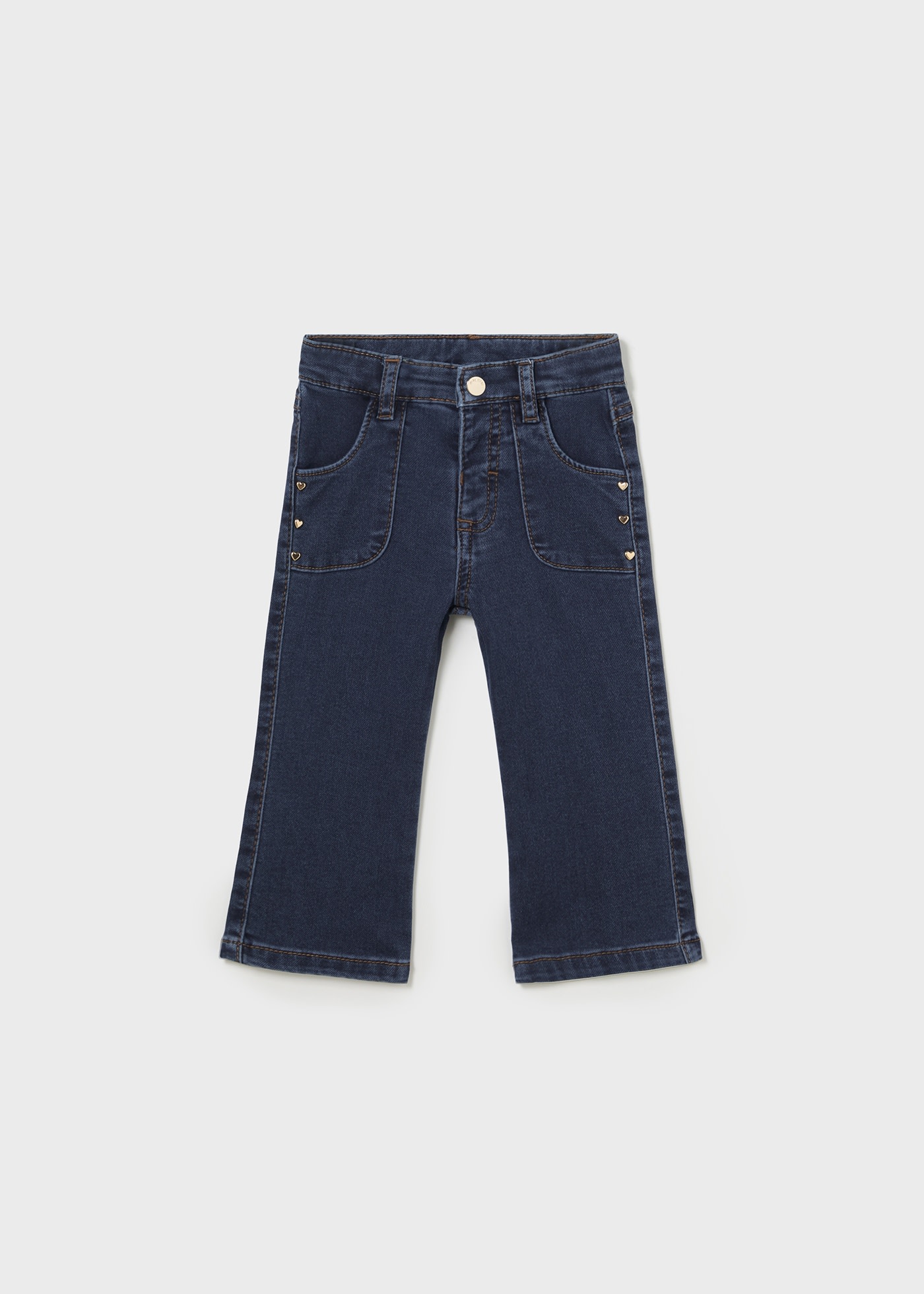 Lange Jeans-Schlaghose Baby