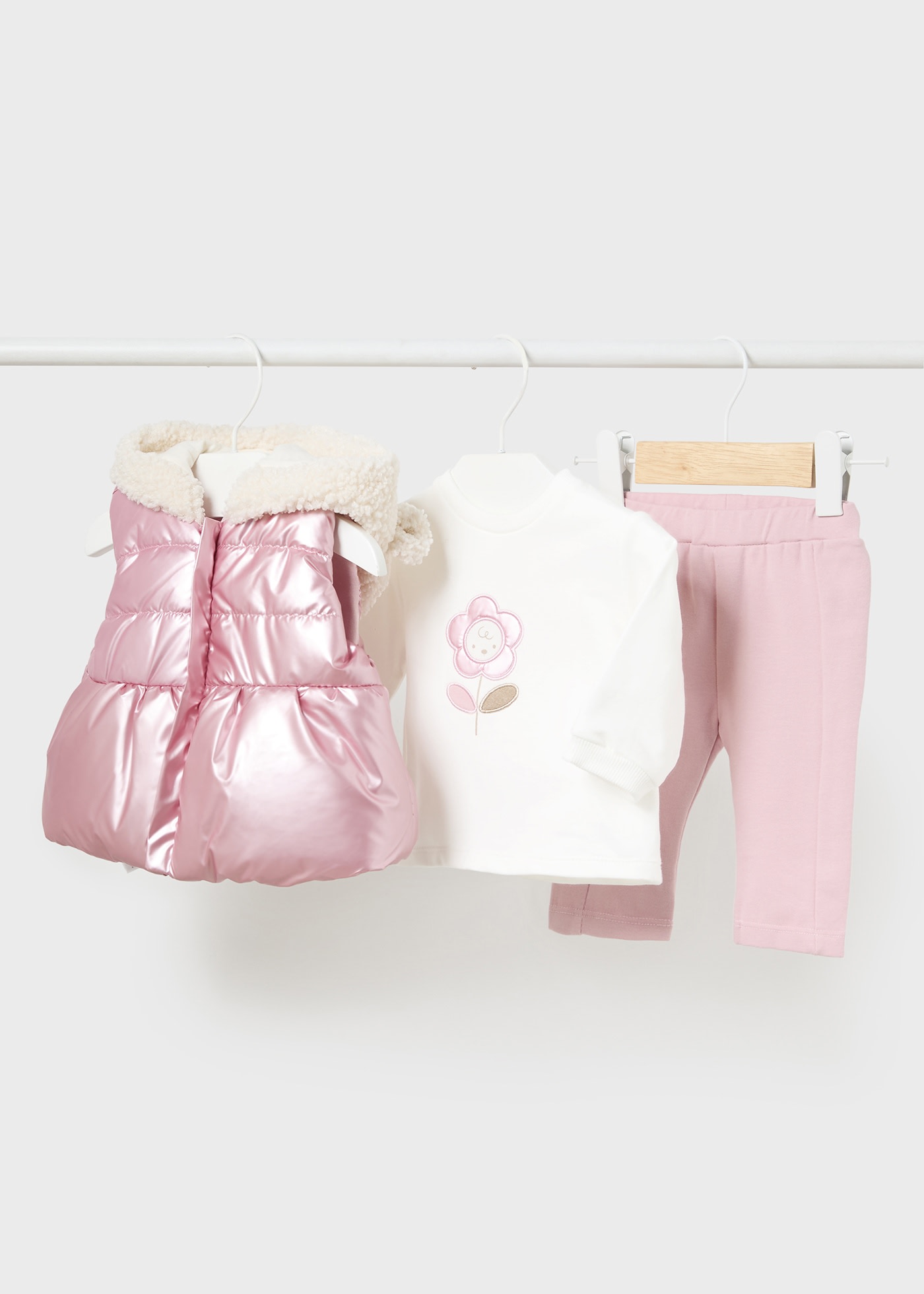 Newborn Girl 3 Piece Tracksuit