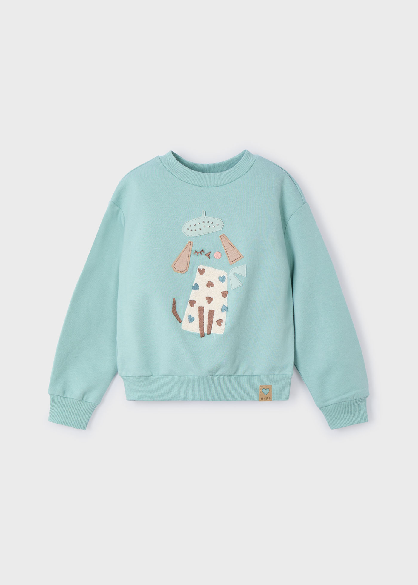 Girl Embroidered Sweatshirt