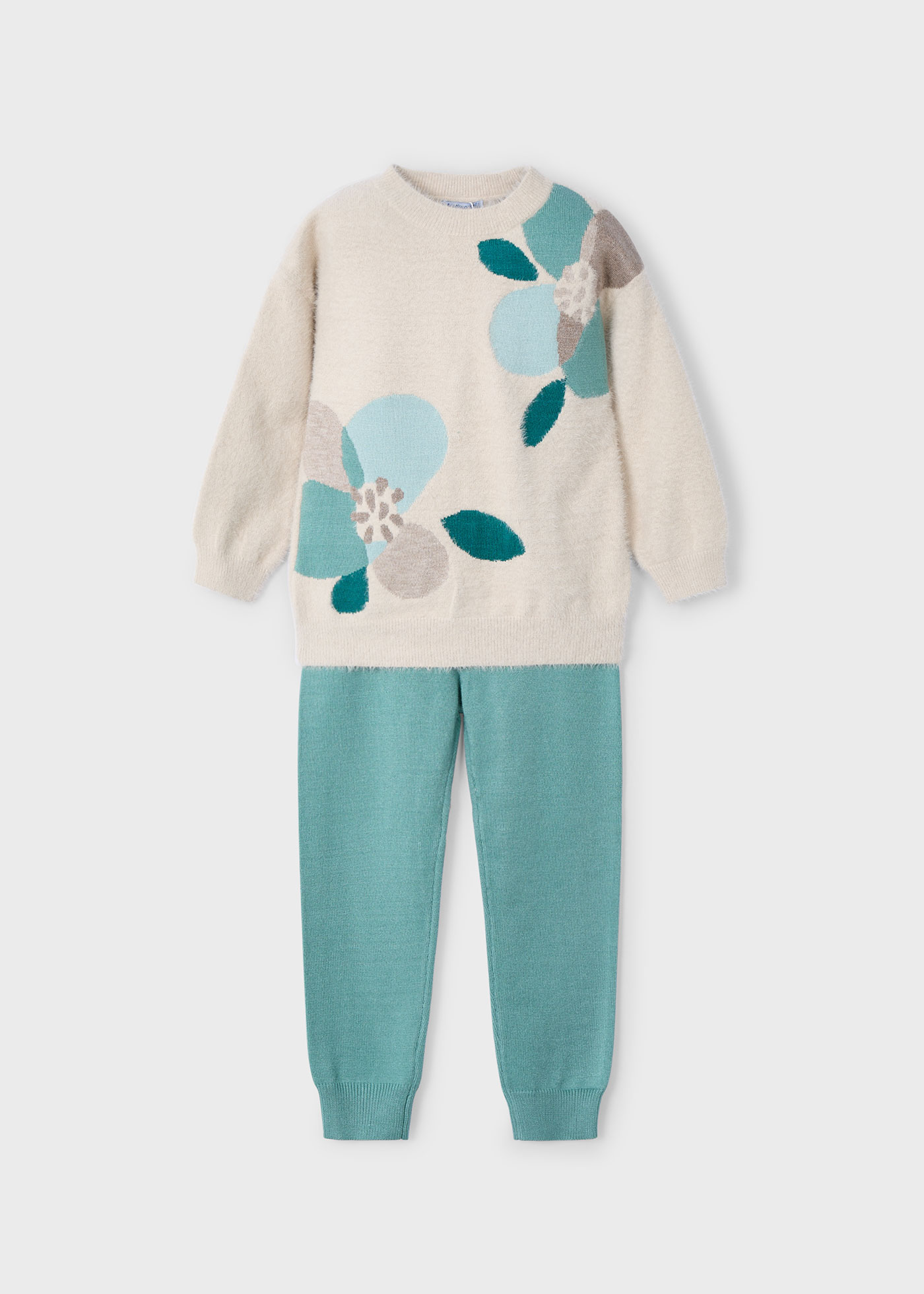 Girl Tricot Jumper and Trousers Set