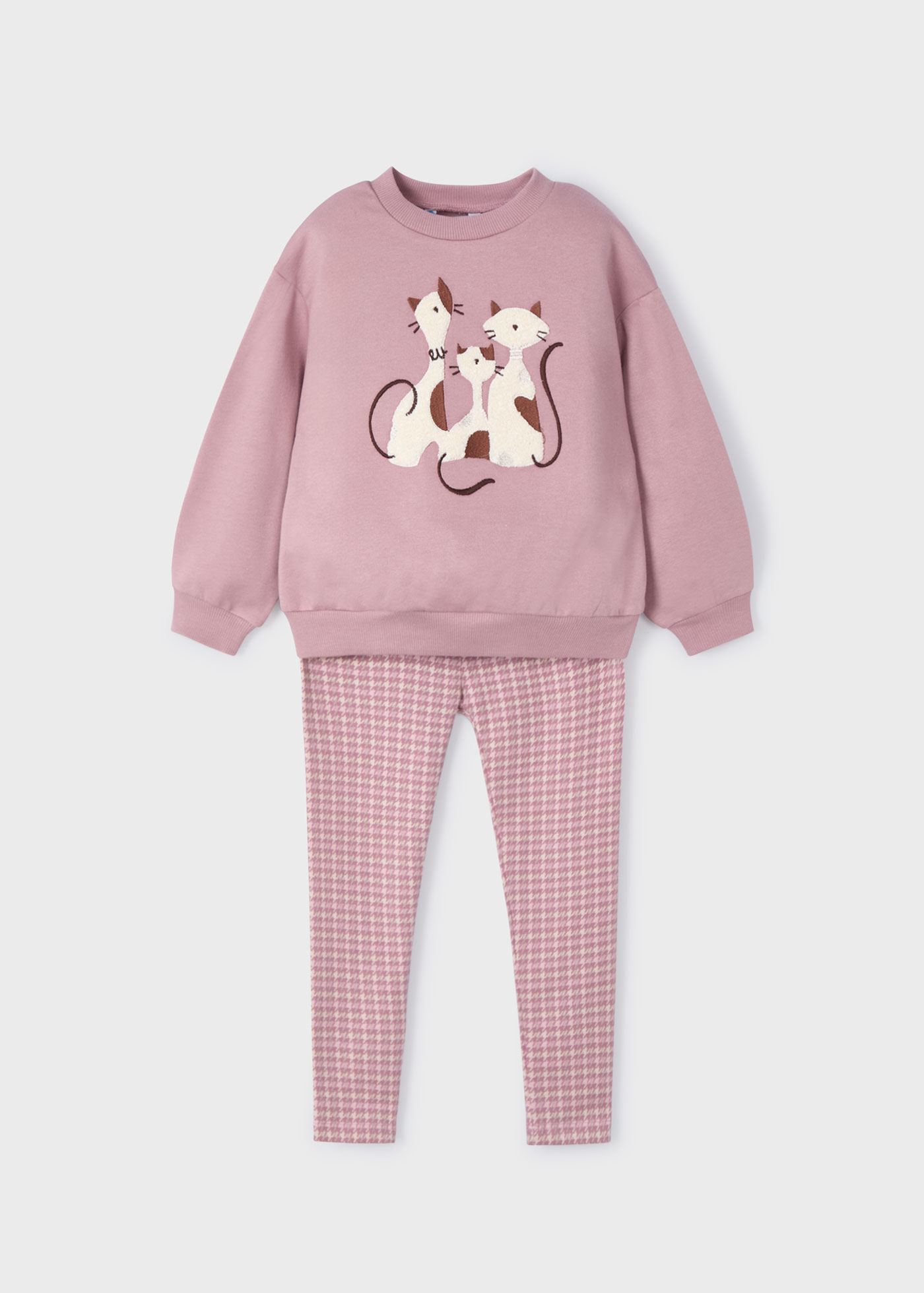 Girl Print Jumper and Leggings Set