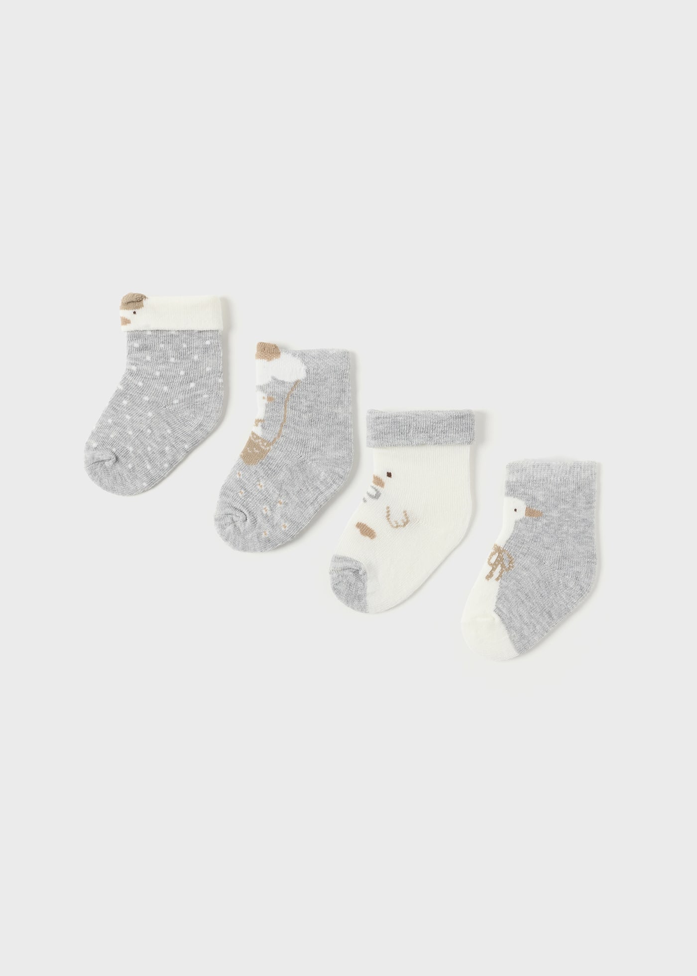 Set 4 chaussettes oie nouveau-né