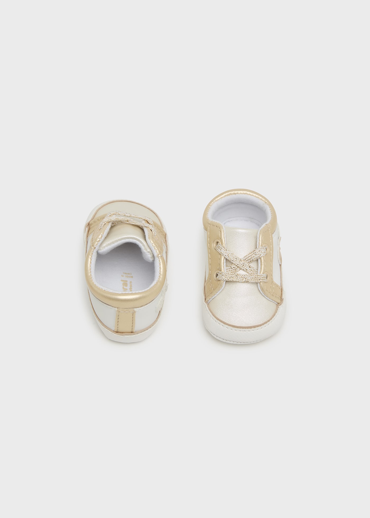 Newborn Girl Glitter Trainers