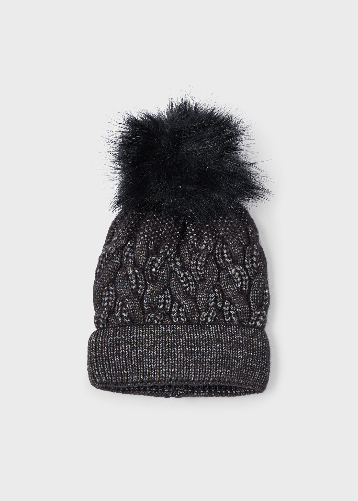 Gorro pompón niña