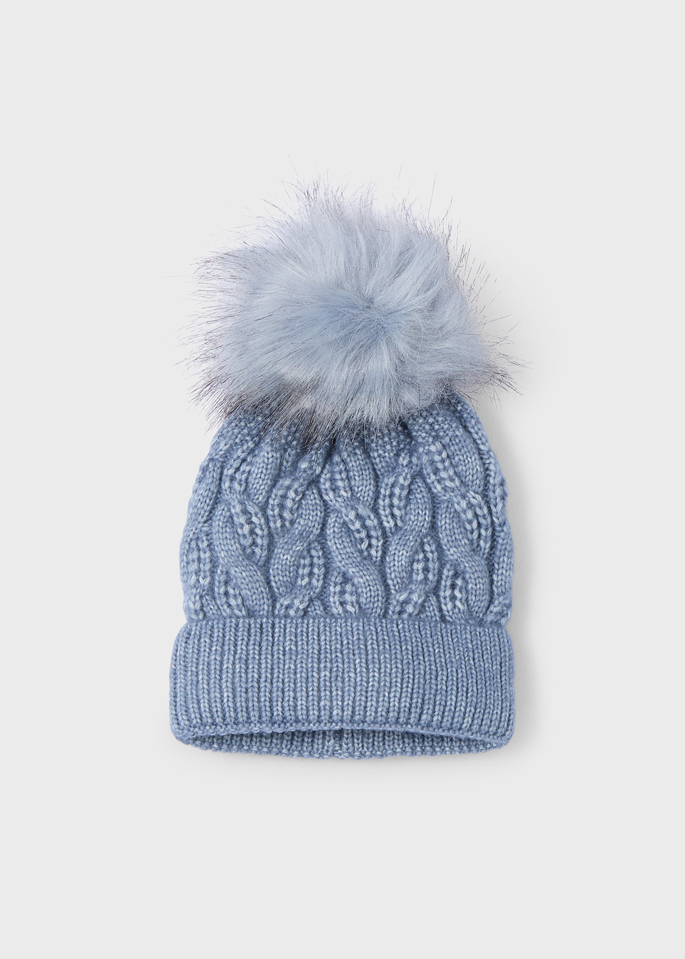 Gorro pompón niña