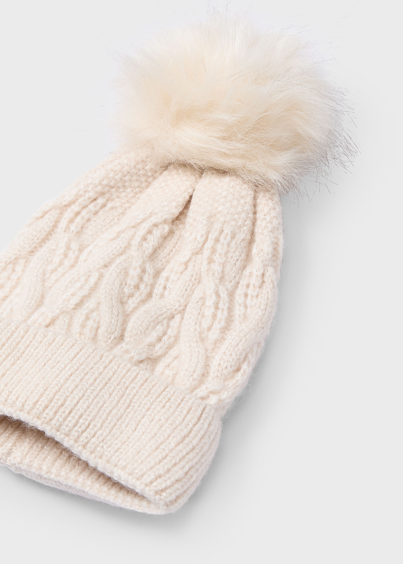 Cappello pompon bambina