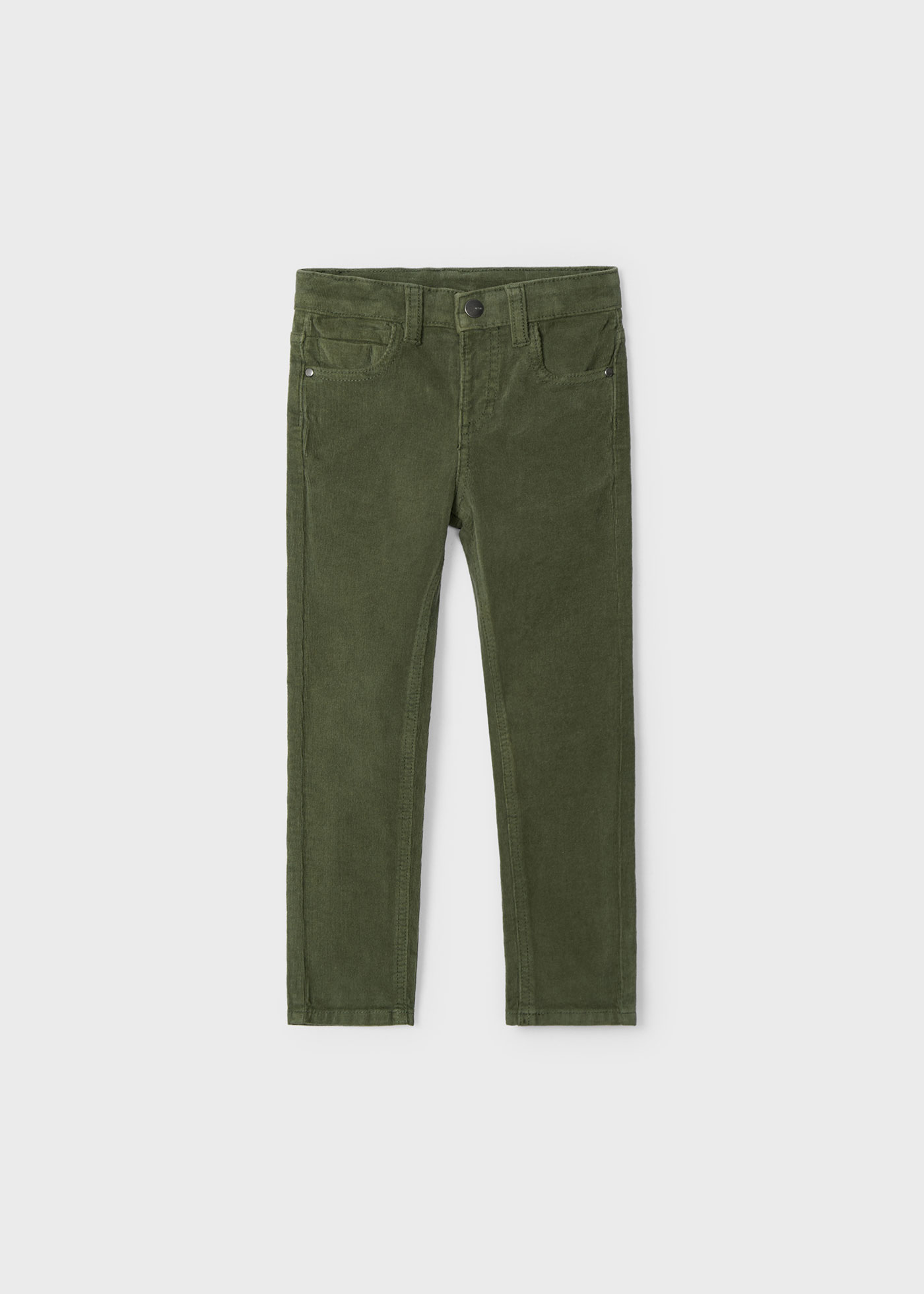 Corduroy slim fit pants boys