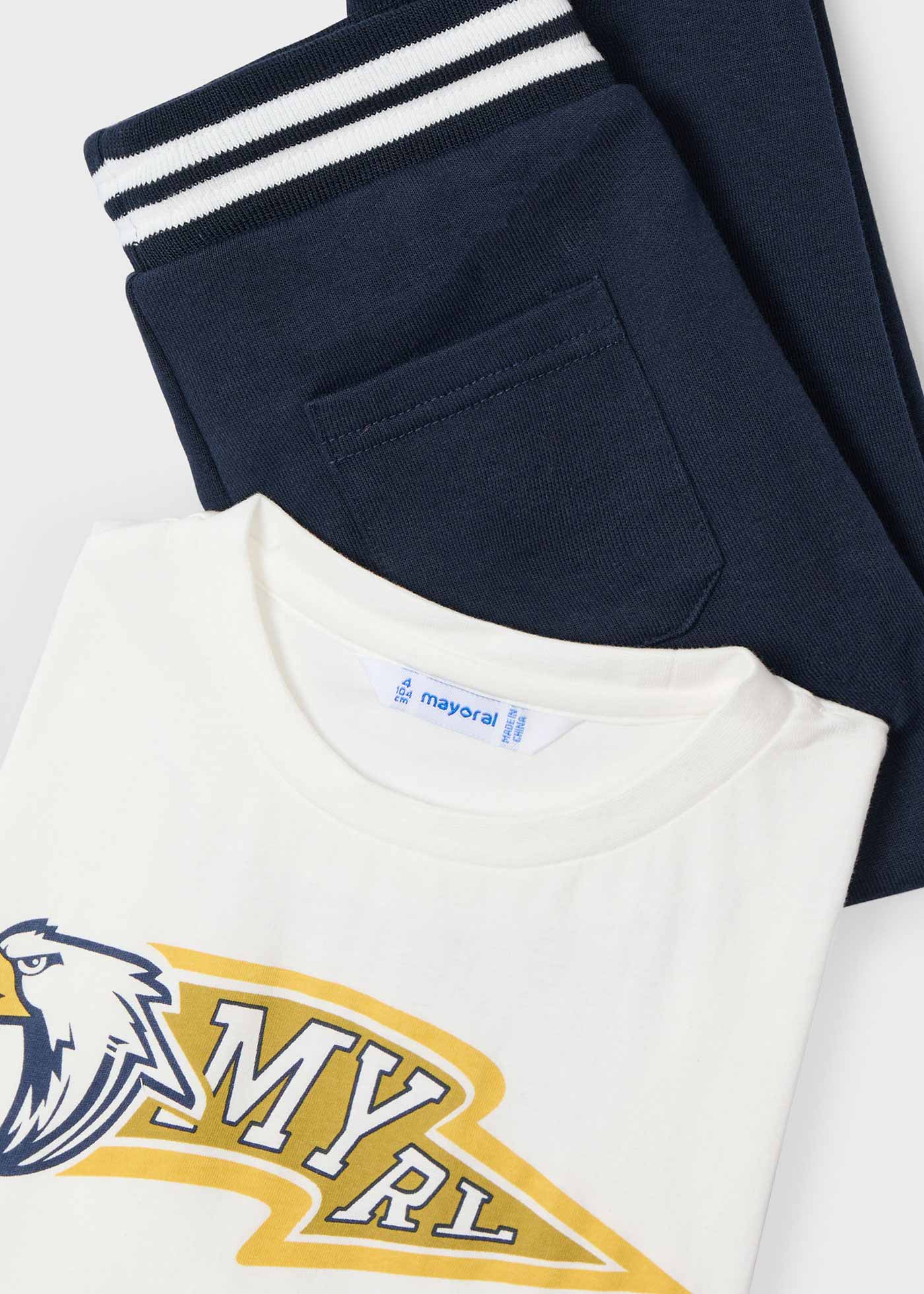 Trening cu tricou baiat