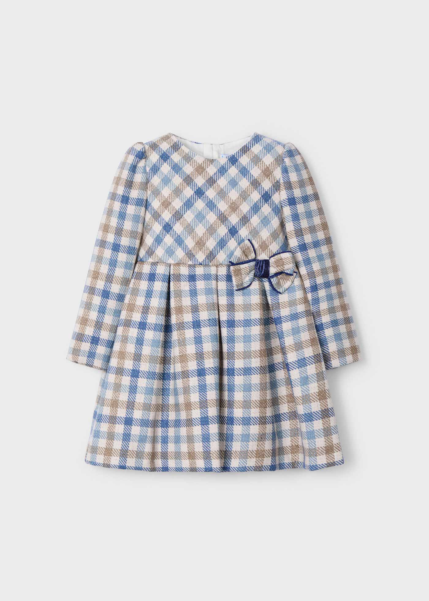 Robe à carreaux fille