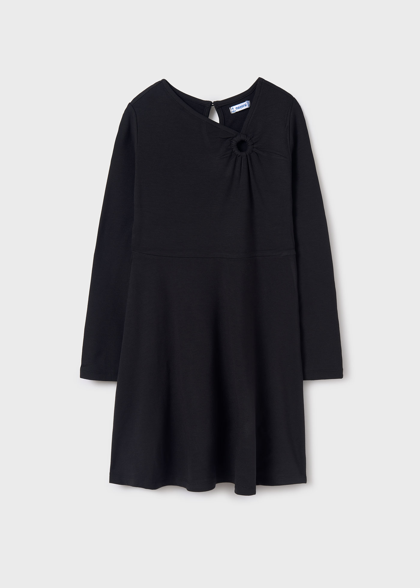 Robe avec détail plissé fille