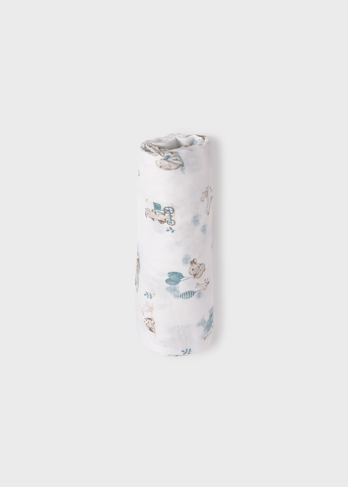 Baby Large Print Muslin Swaddle