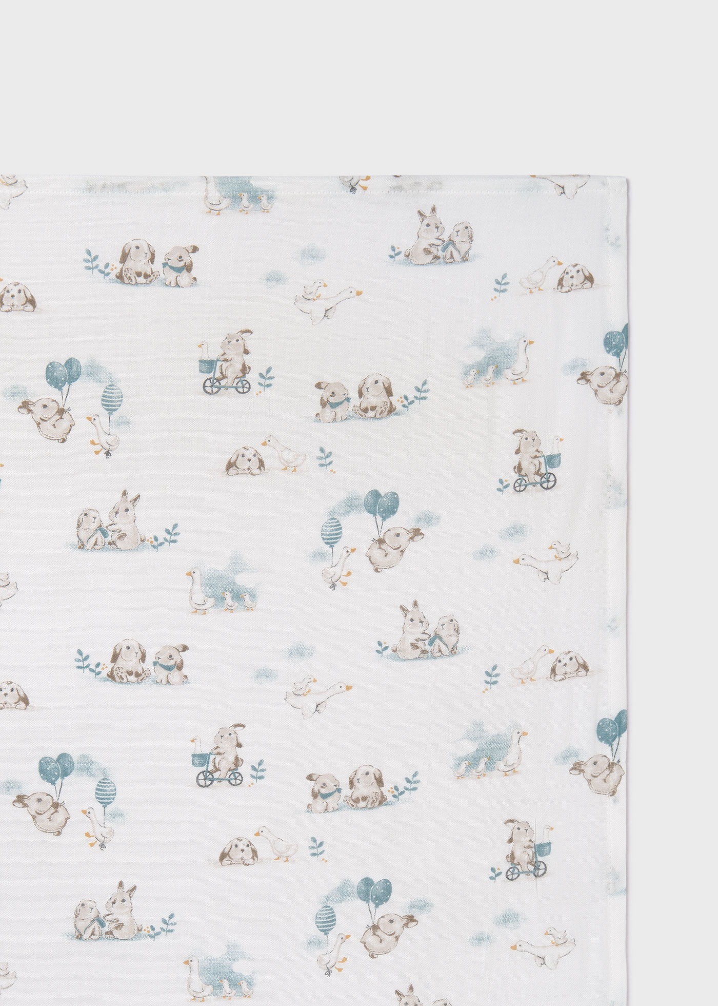 Baby Large Print Muslin Swaddle