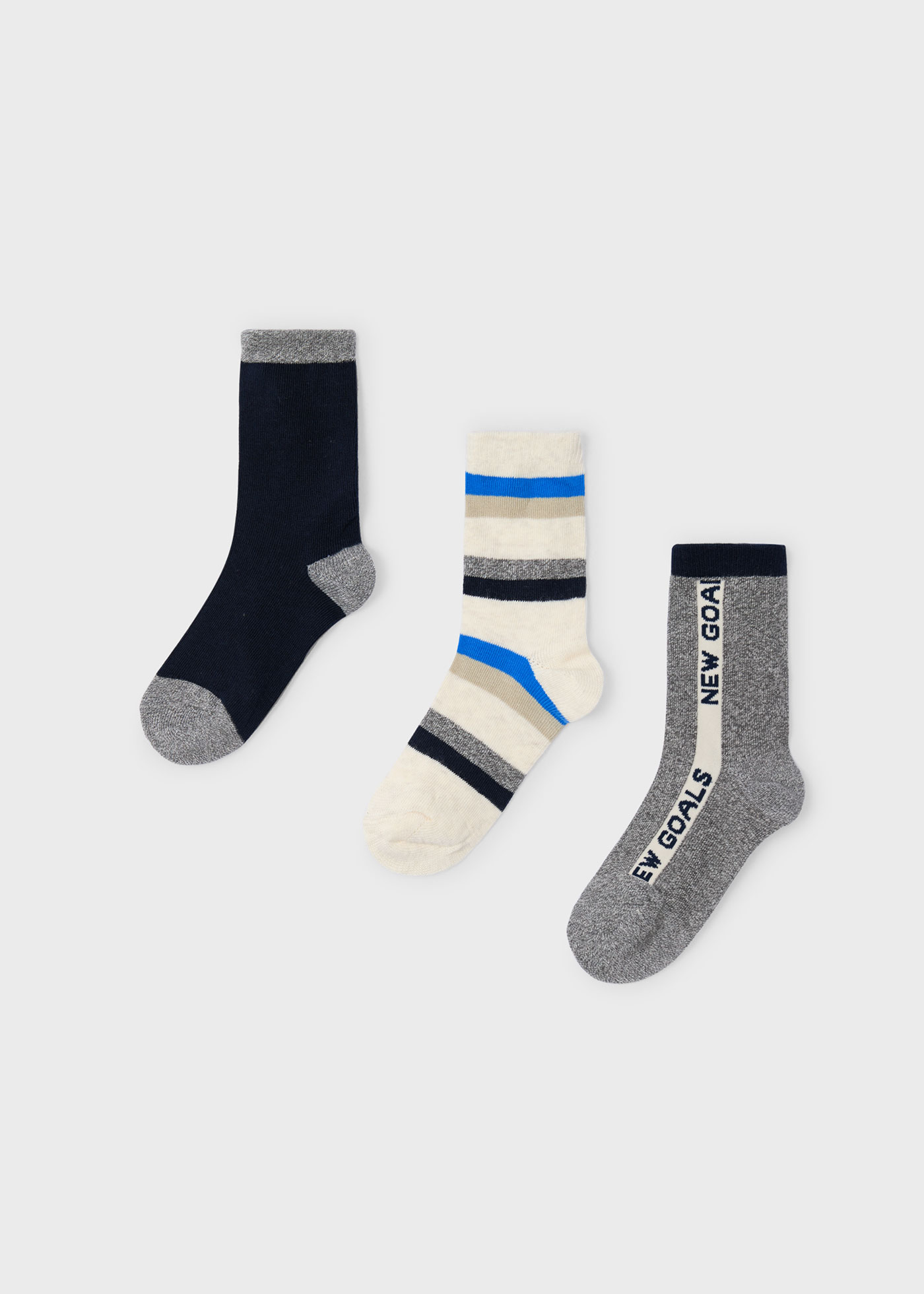 Boy Set of 3 Socks