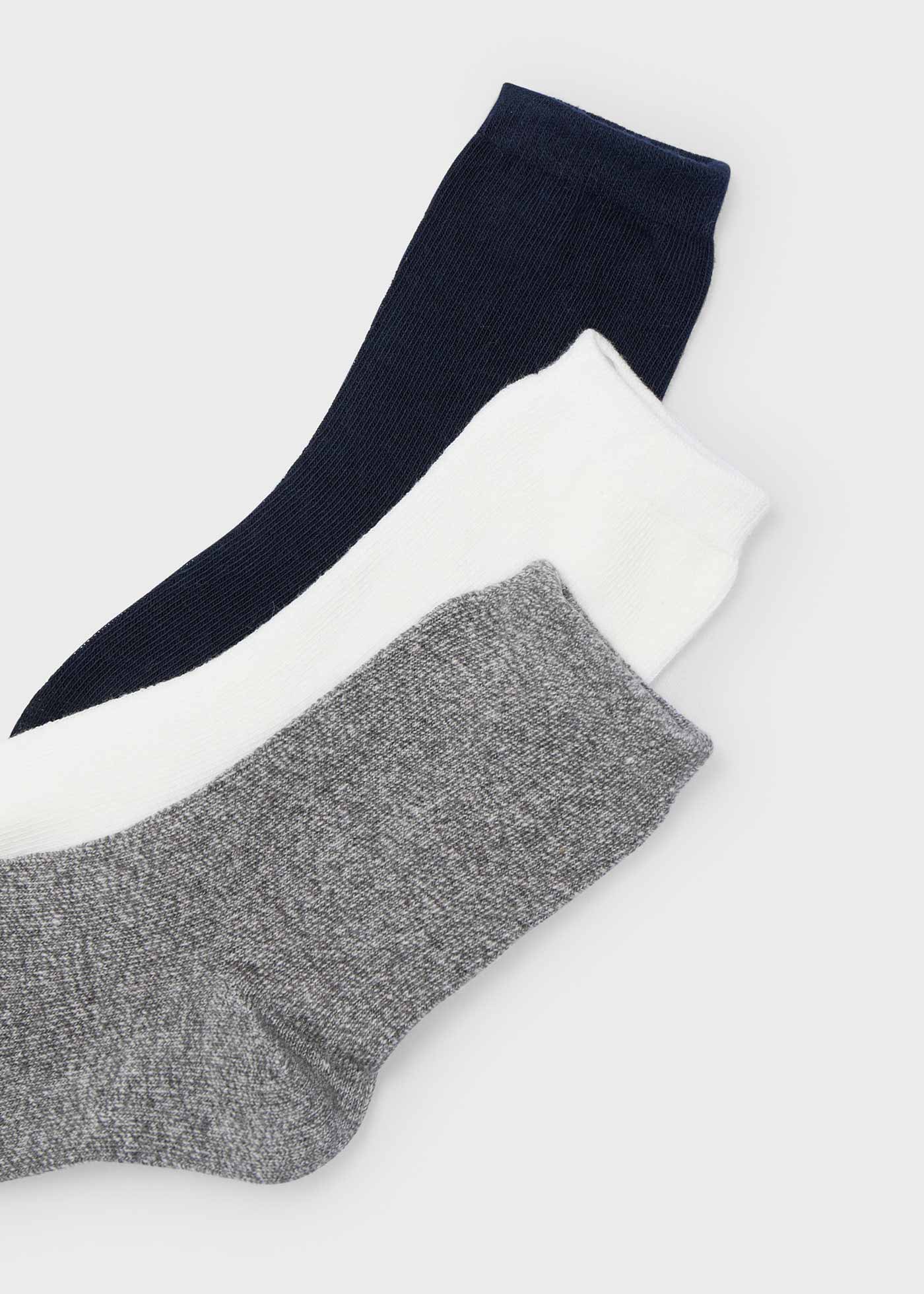 Boy Set of 3 Socks