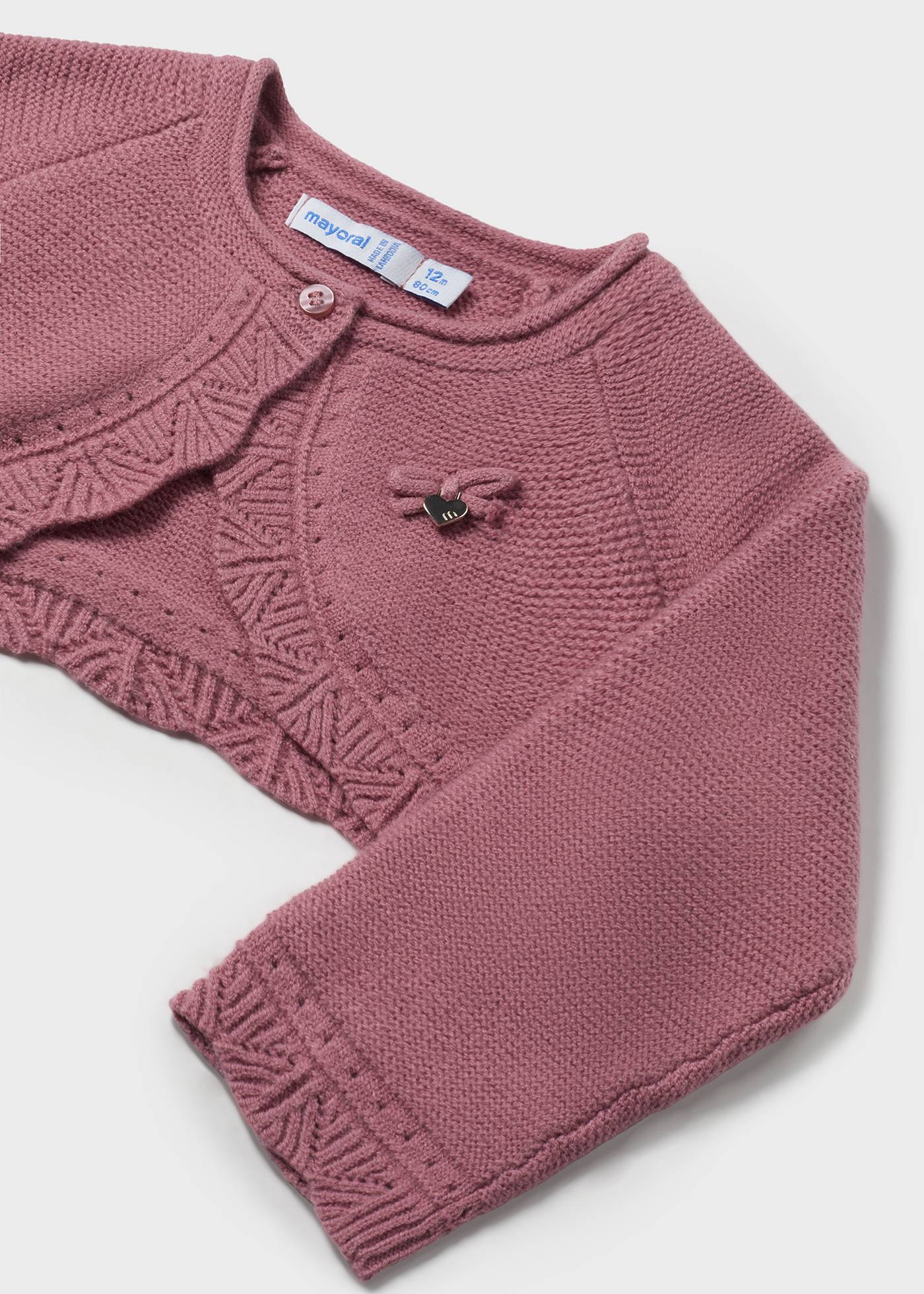 Rebeca tricot básica bebé