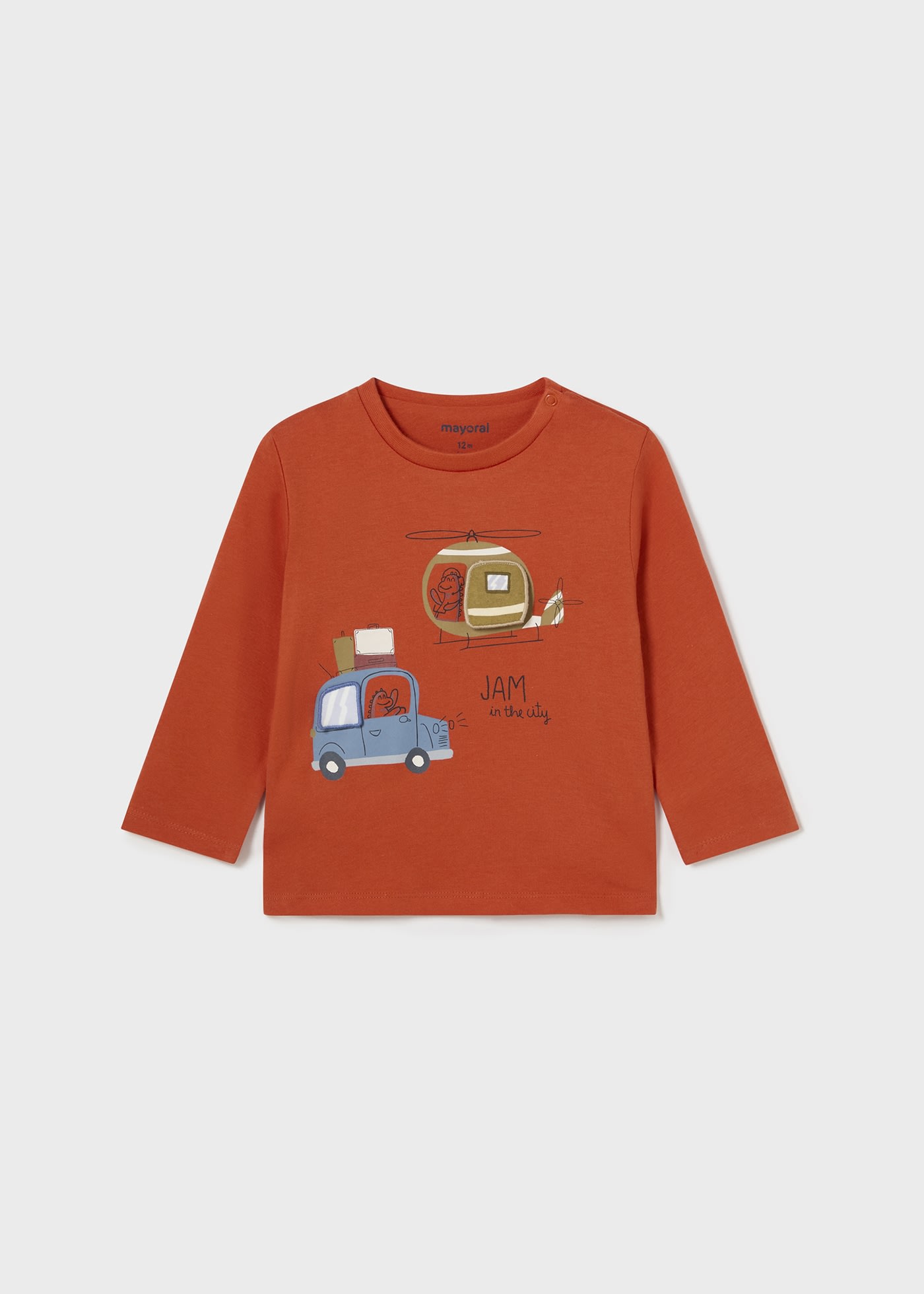 T-shirt interactif transports bébé