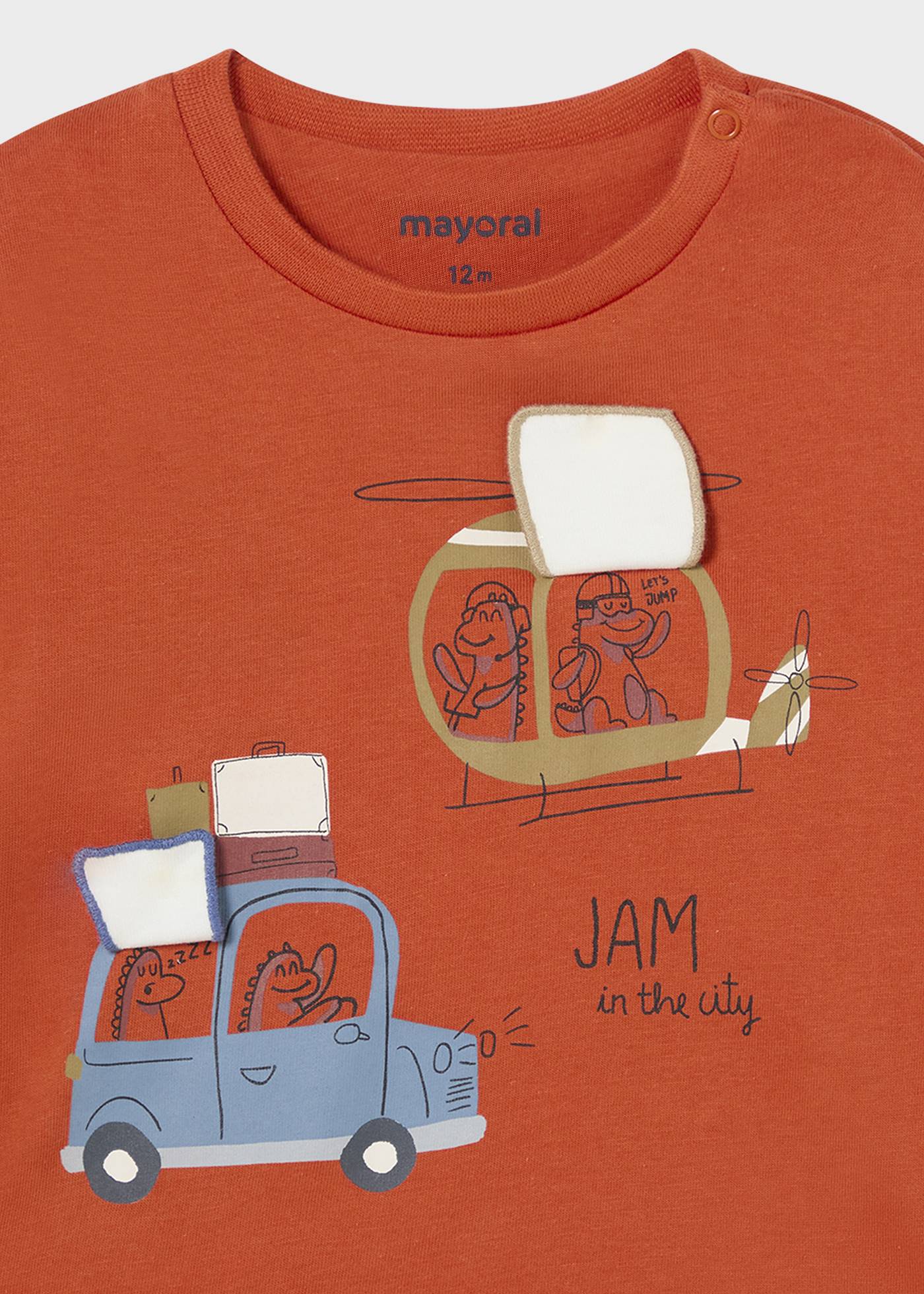 T-shirt interactif transports bébé