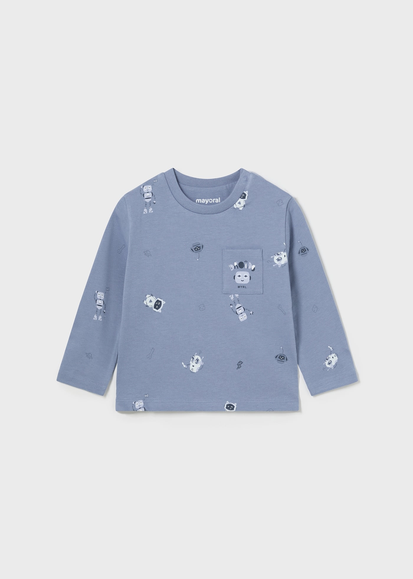 Baby Robot Print T-Shirt