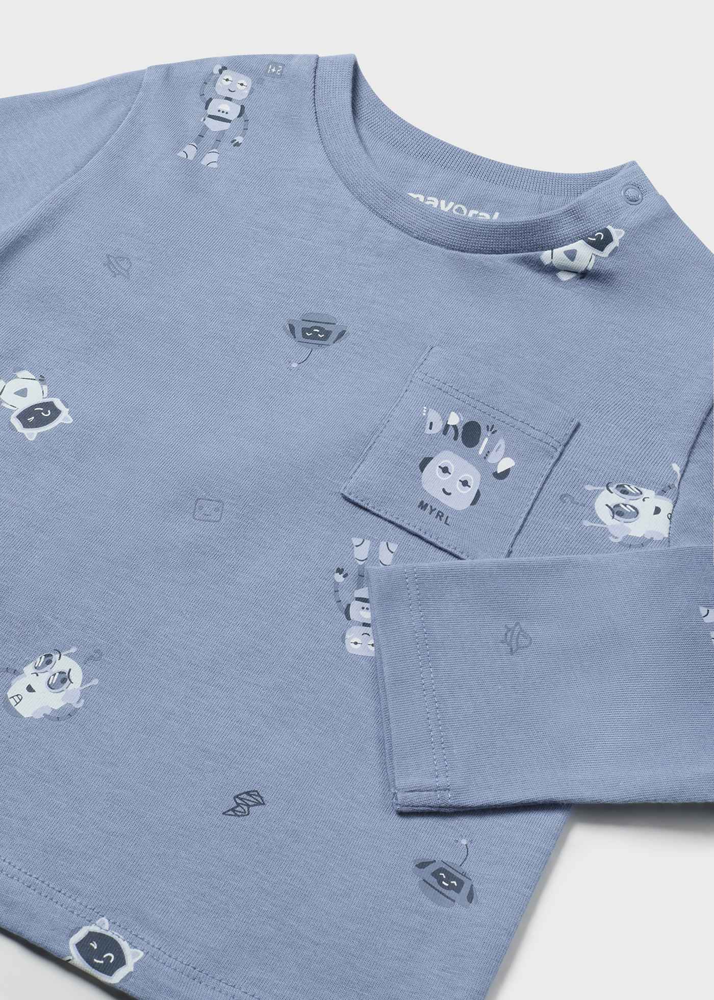 Baby Robot Print T-Shirt