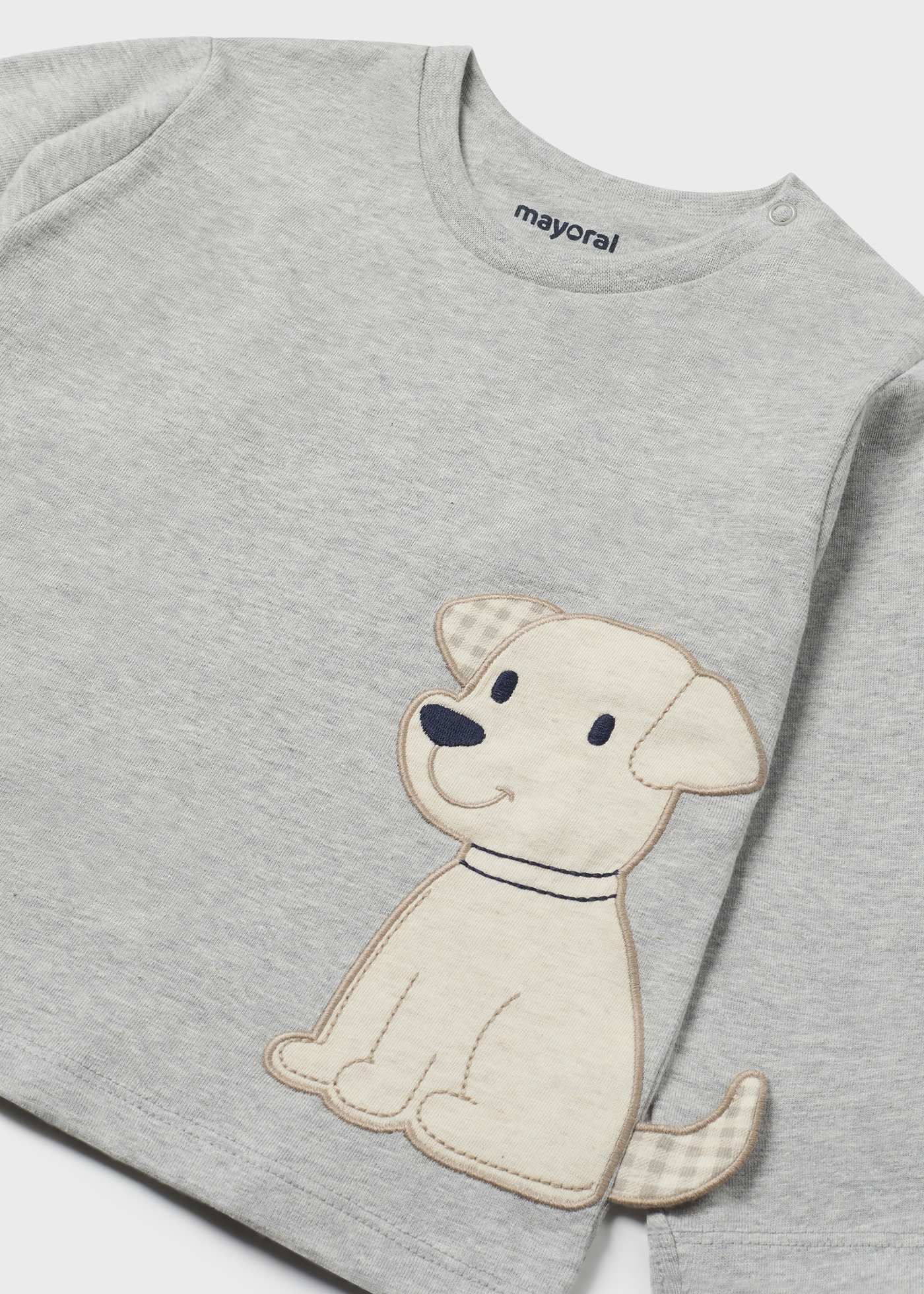 Camiseta interactiva perro bebé