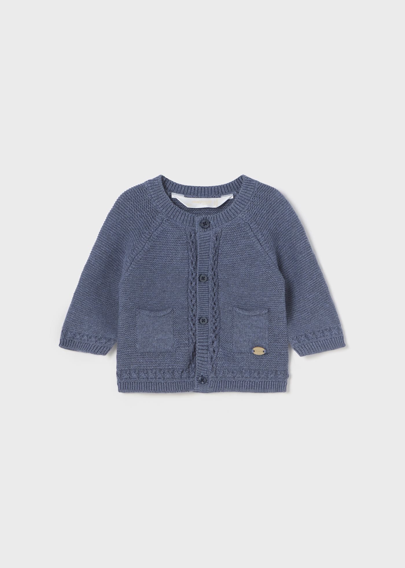 Newborn navy cardigan store