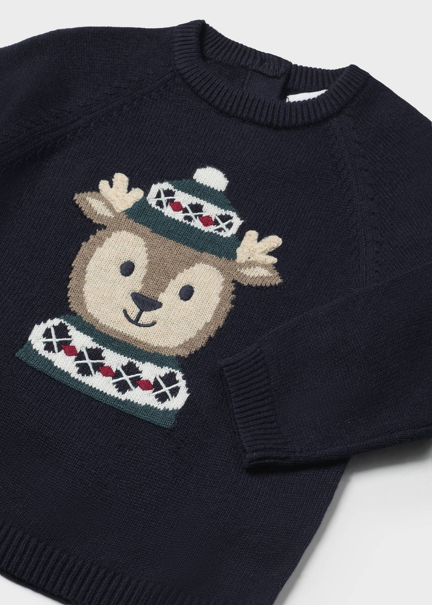 Baby Intarsia Motif Jumper