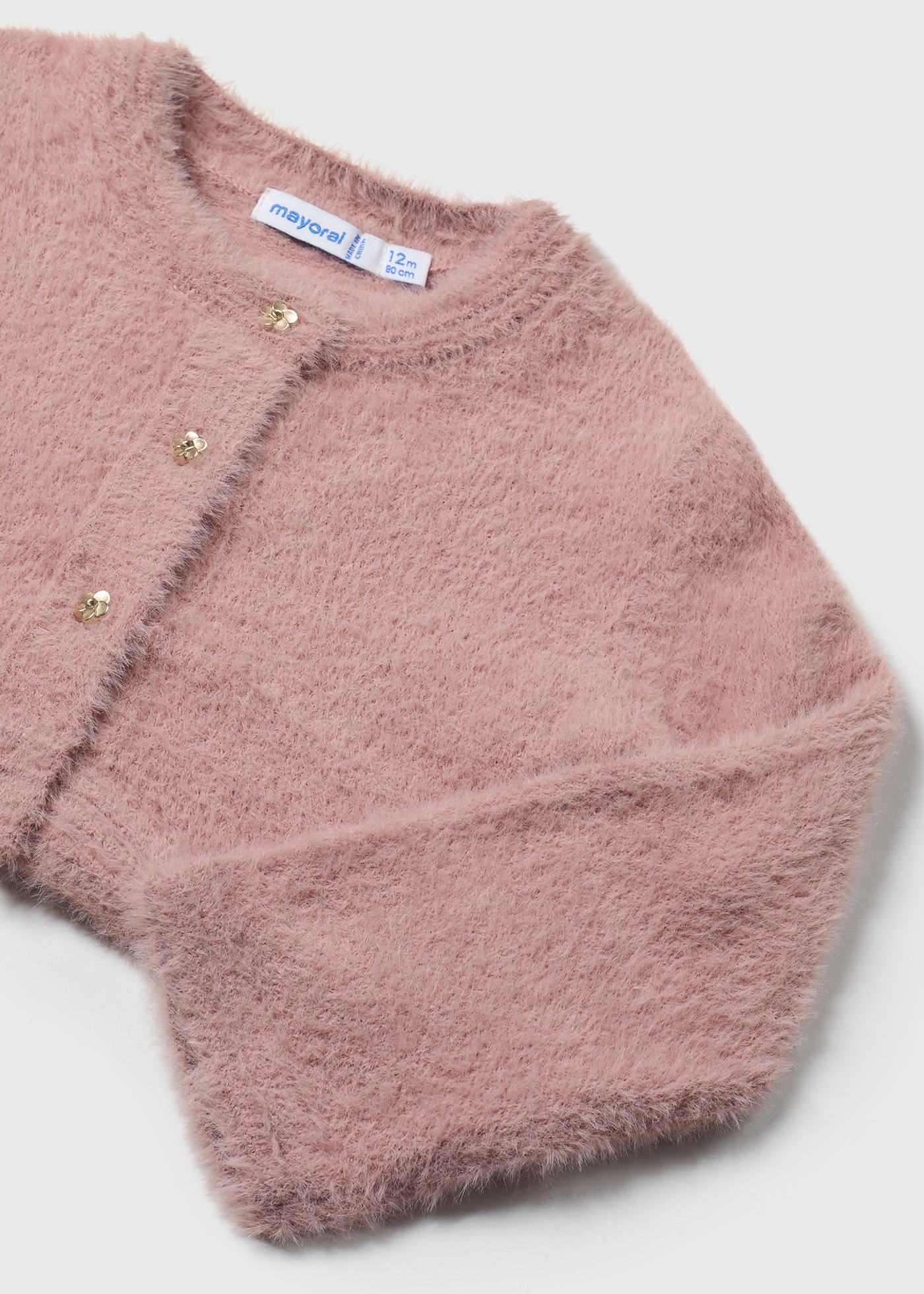 Baby Fur Tricot Cardigan