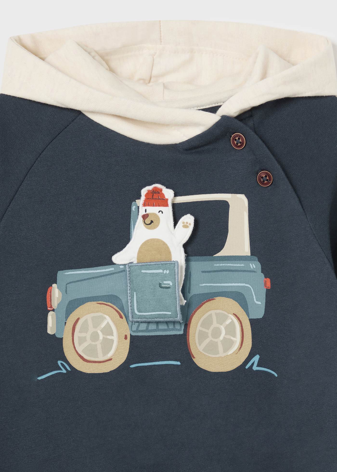 Baby Interactive Car Hoodie