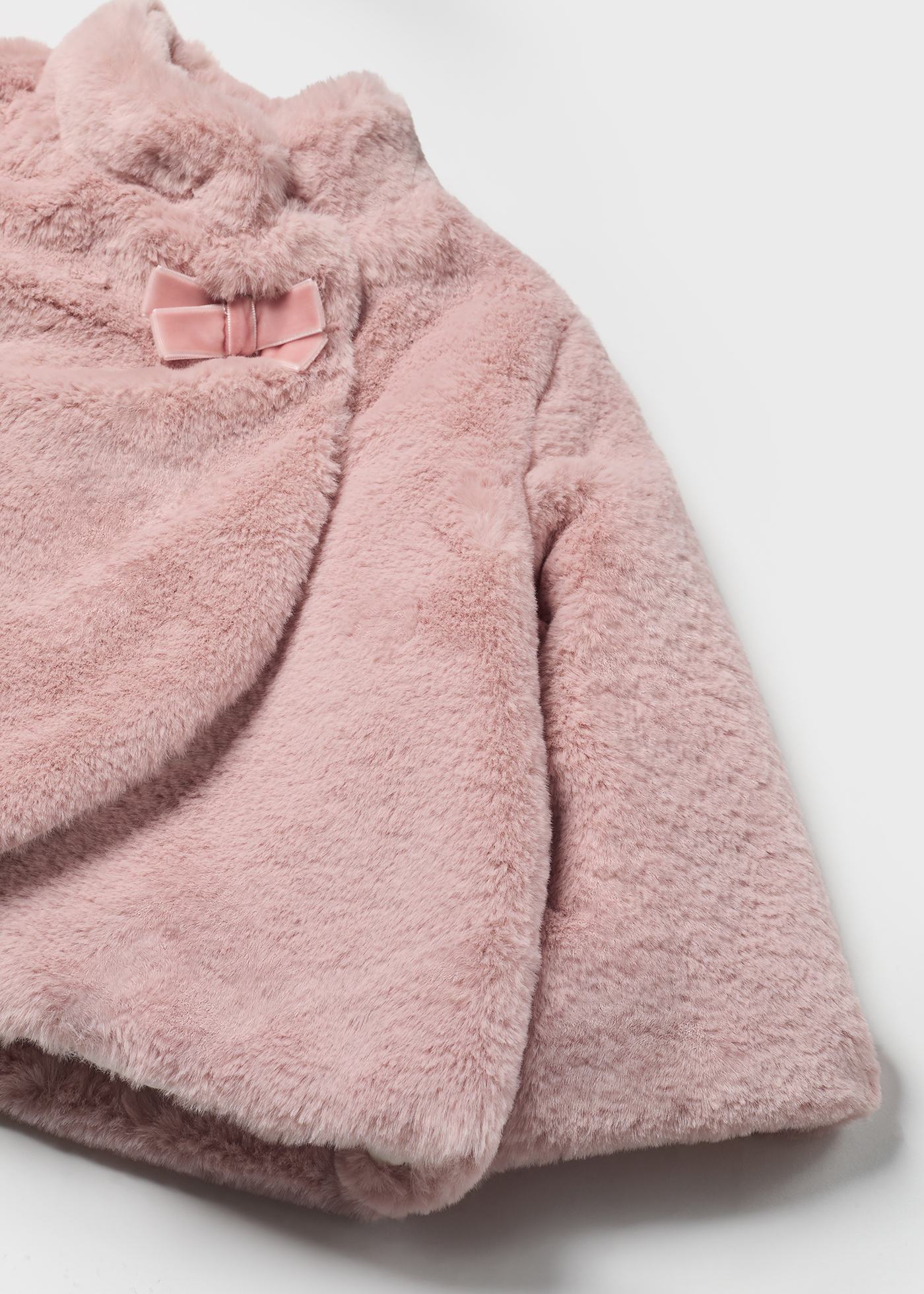 Blush fur coat on sale