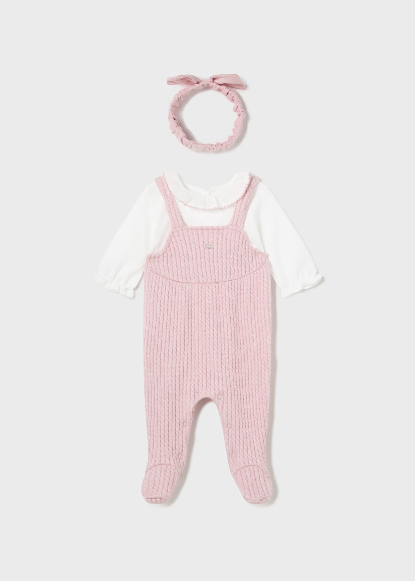 Newborn One-Piece with Headband