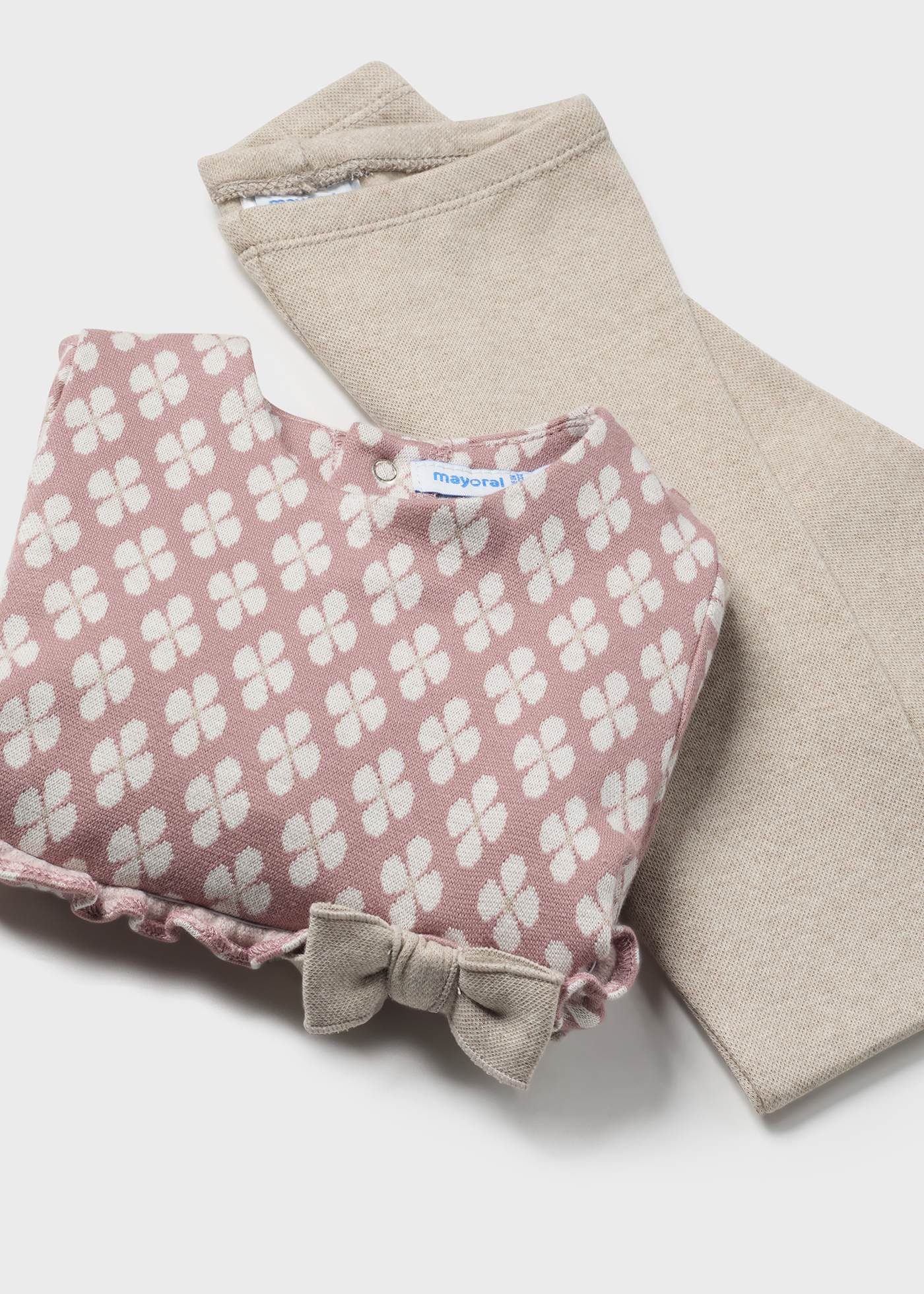 Baby Bow Jumper and Leggings Set