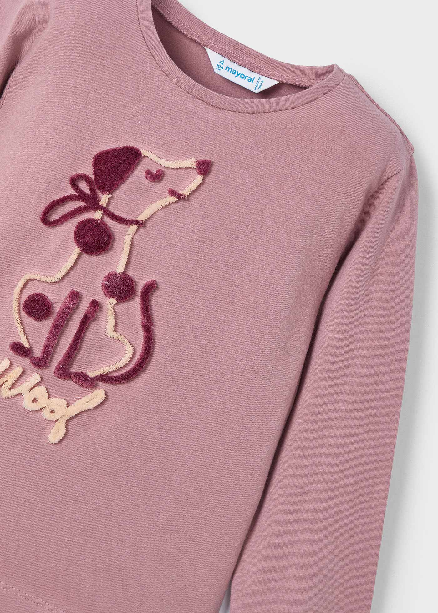 Camiseta perro niña