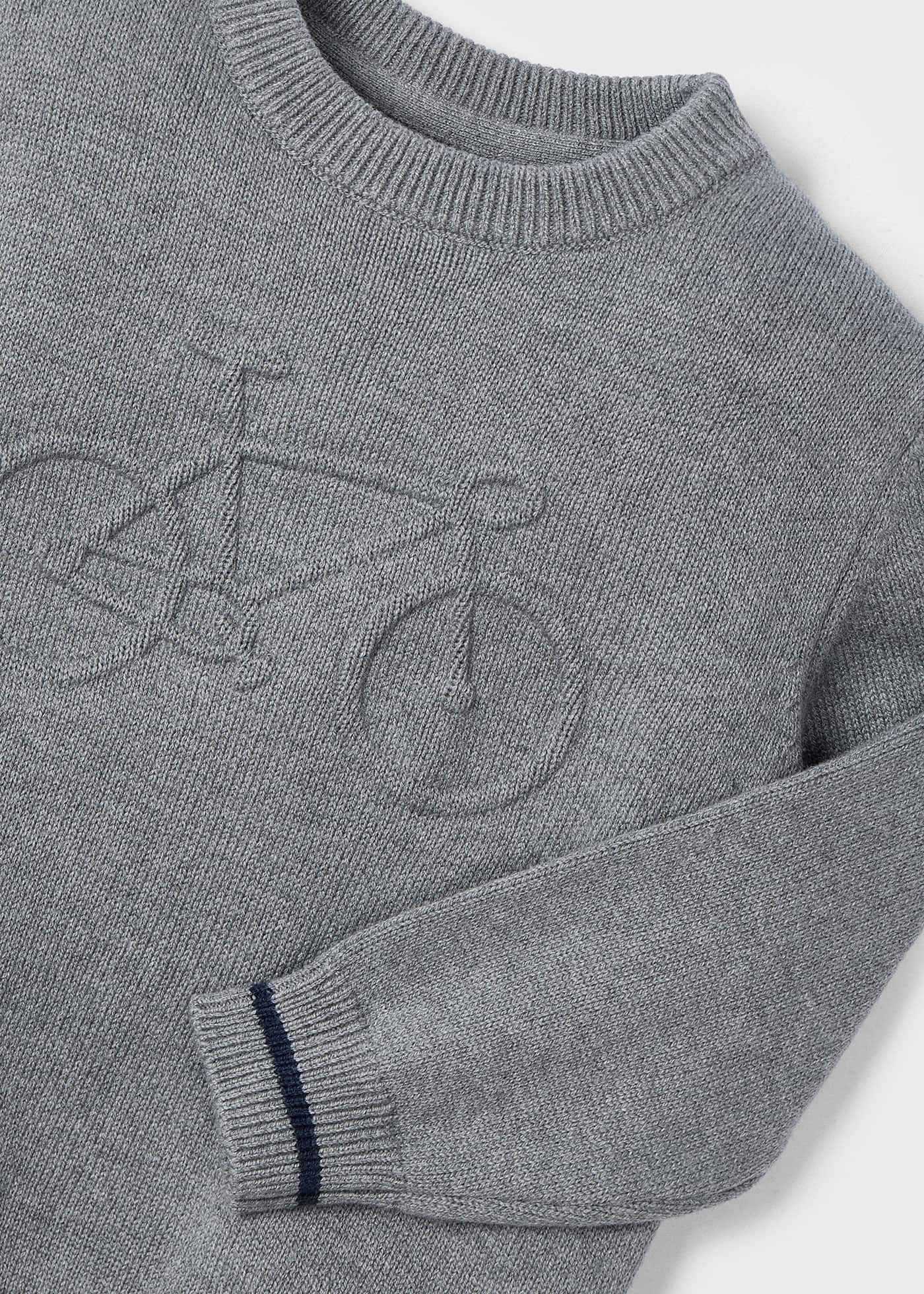 Boy Embossed Bike Jumper