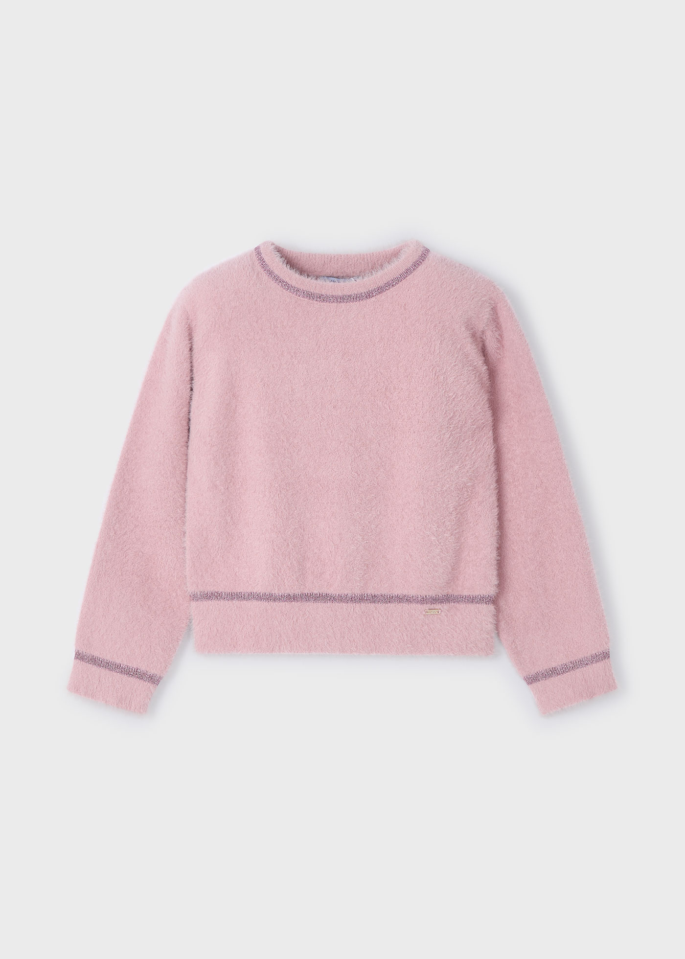 Pull en fourrure fille