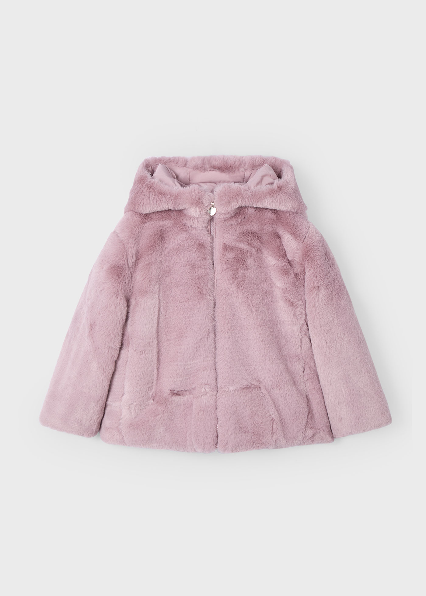 Manteau de fourrure fille