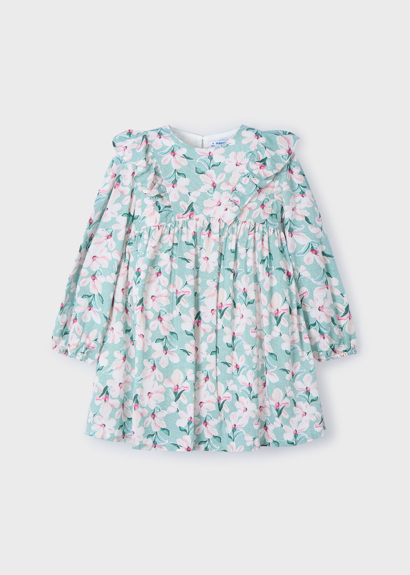 Vestito stampa floreale bambina