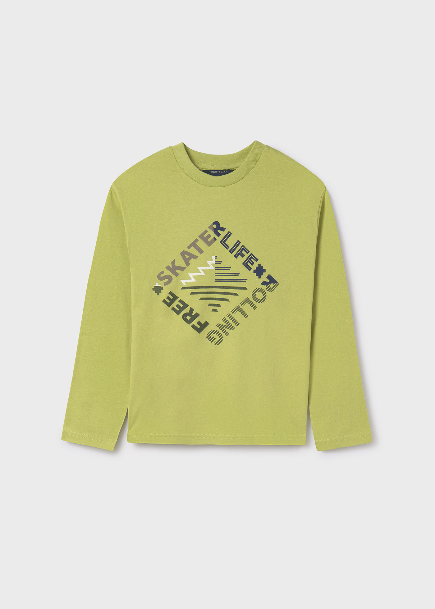 Camisola texto e desenho rapaz