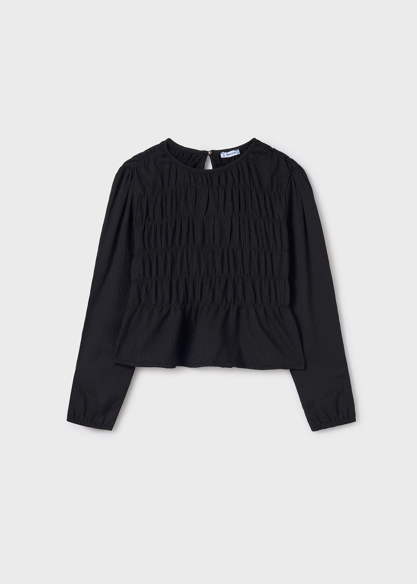 Blouse plissée fille