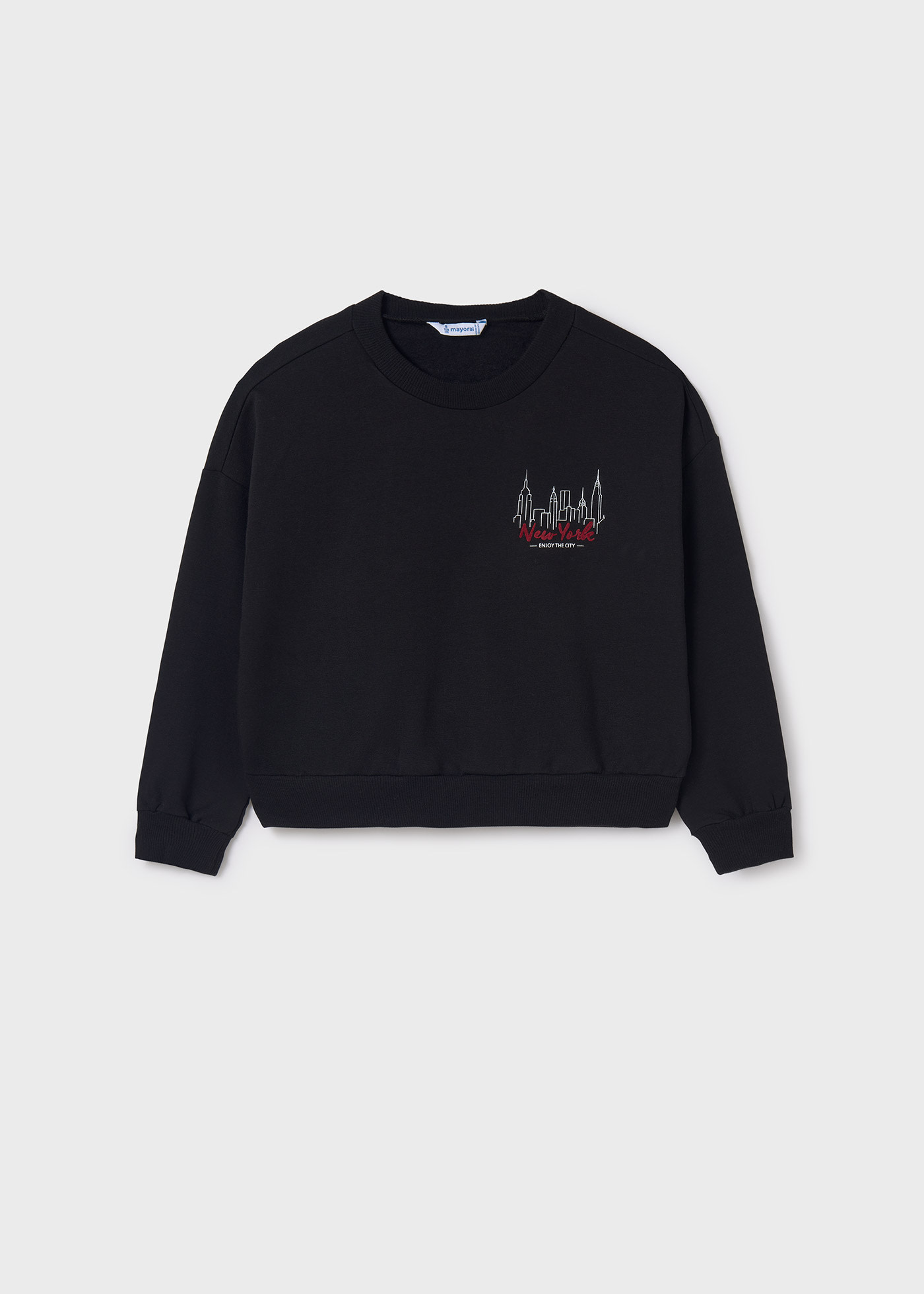 Bluza z bufiastymi rękawami dla dziewczynki