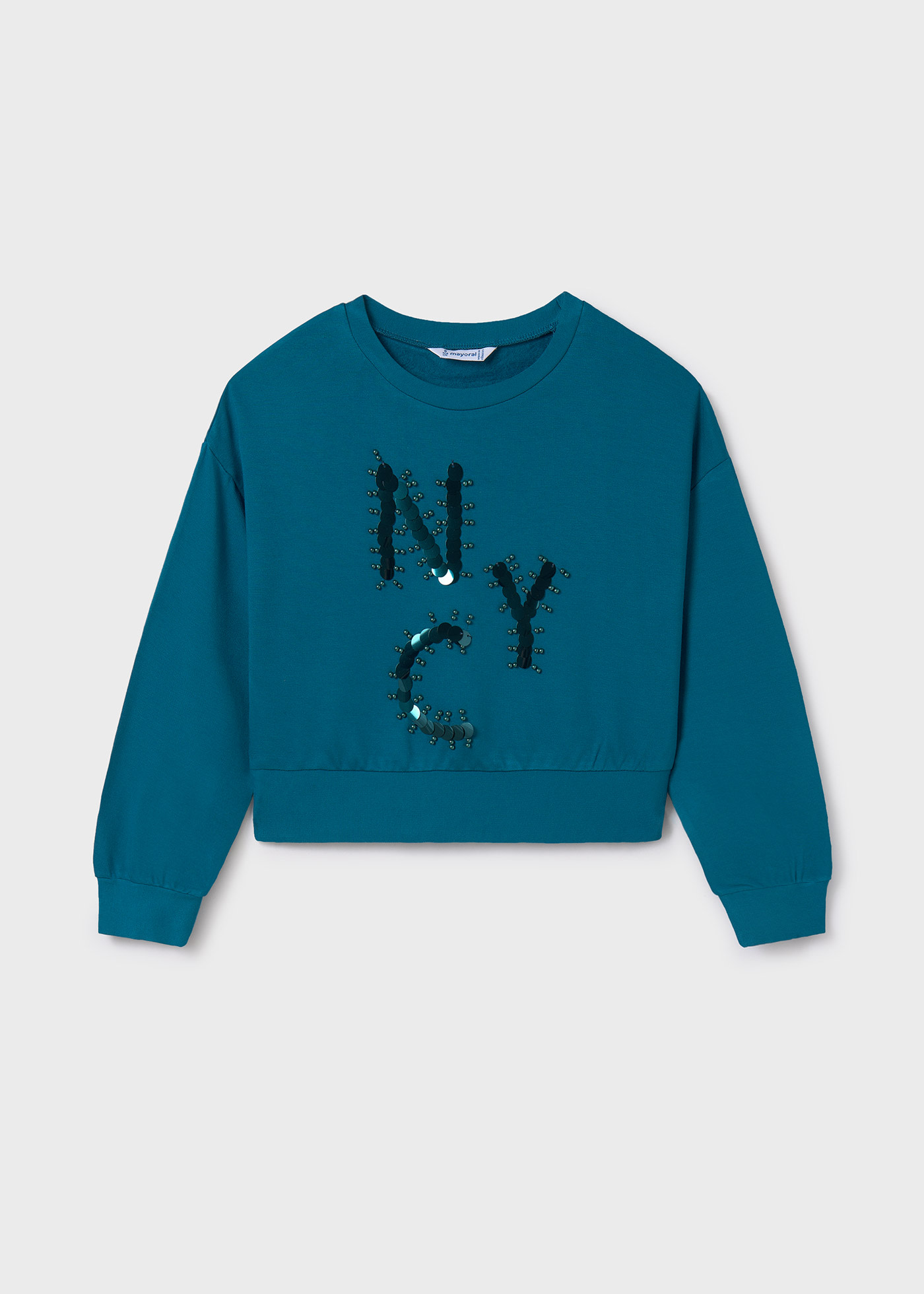 Bluza z aplikacją dla dziewczynki