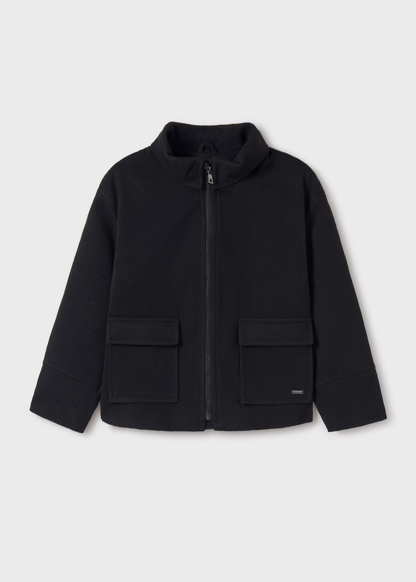 Manteau zippé fille