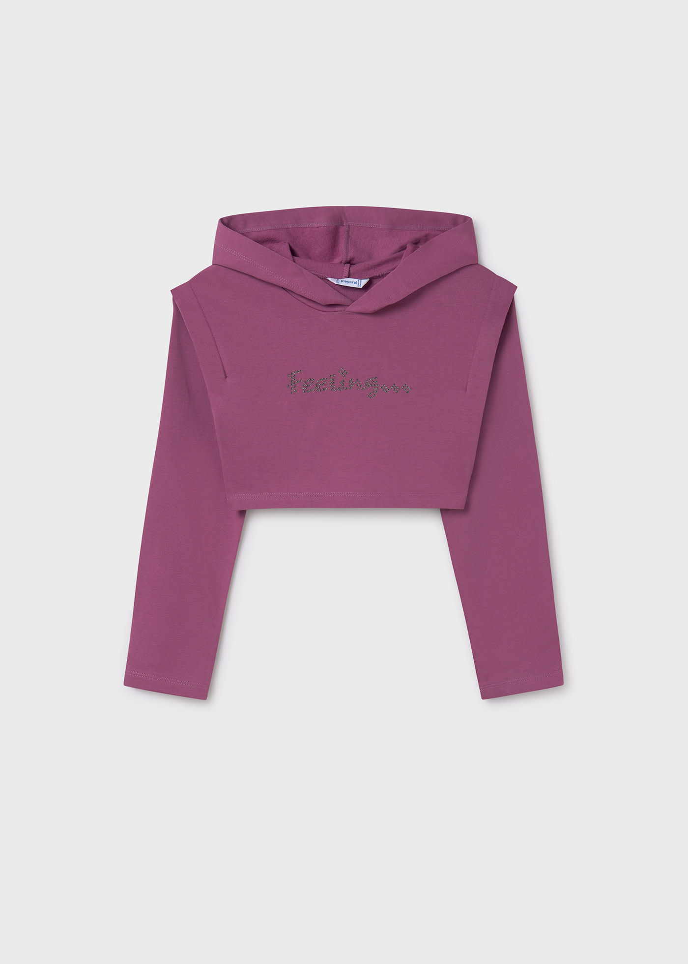 Vestito sportivo con felpa ragazza