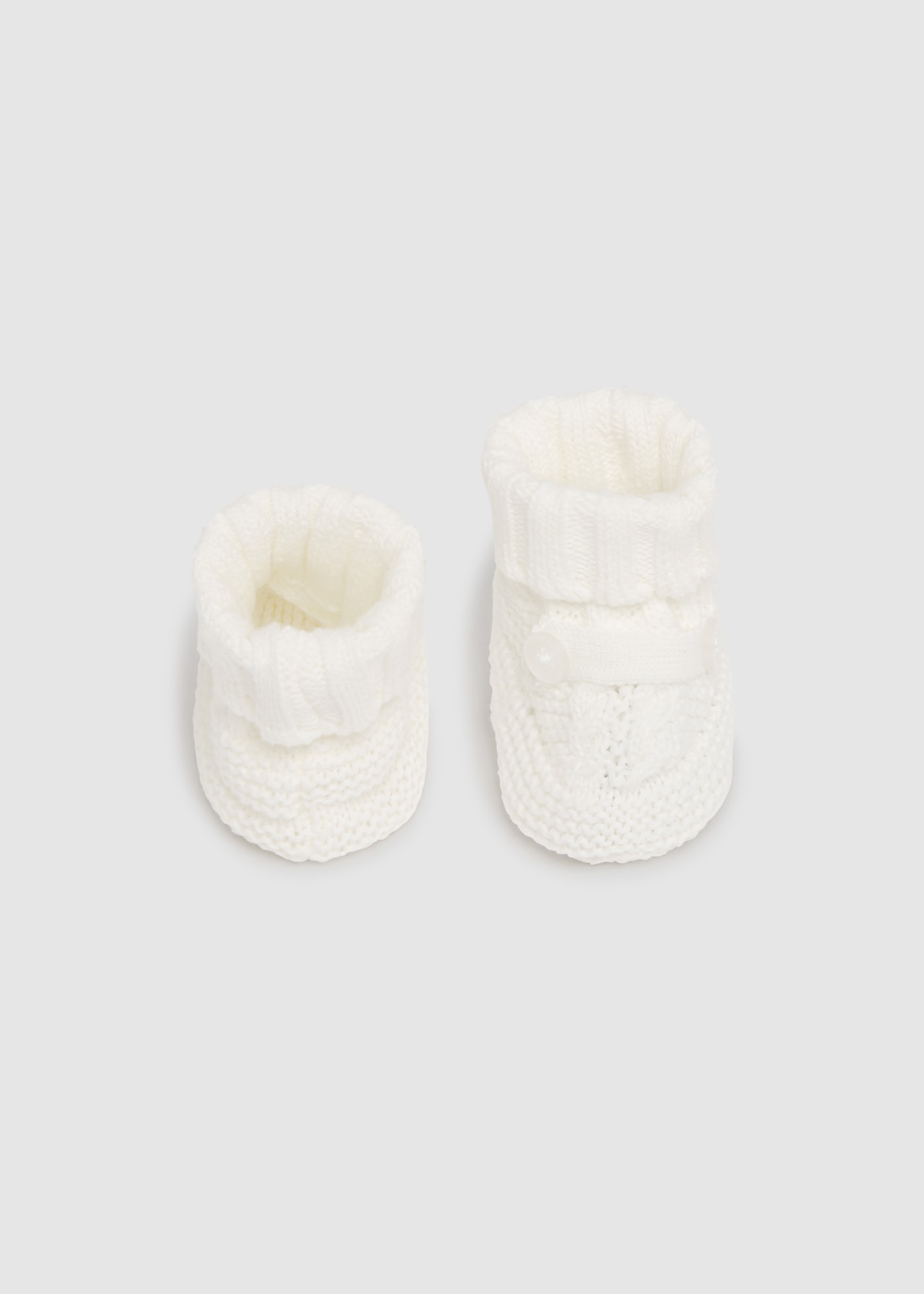 Newborn Knit Booties