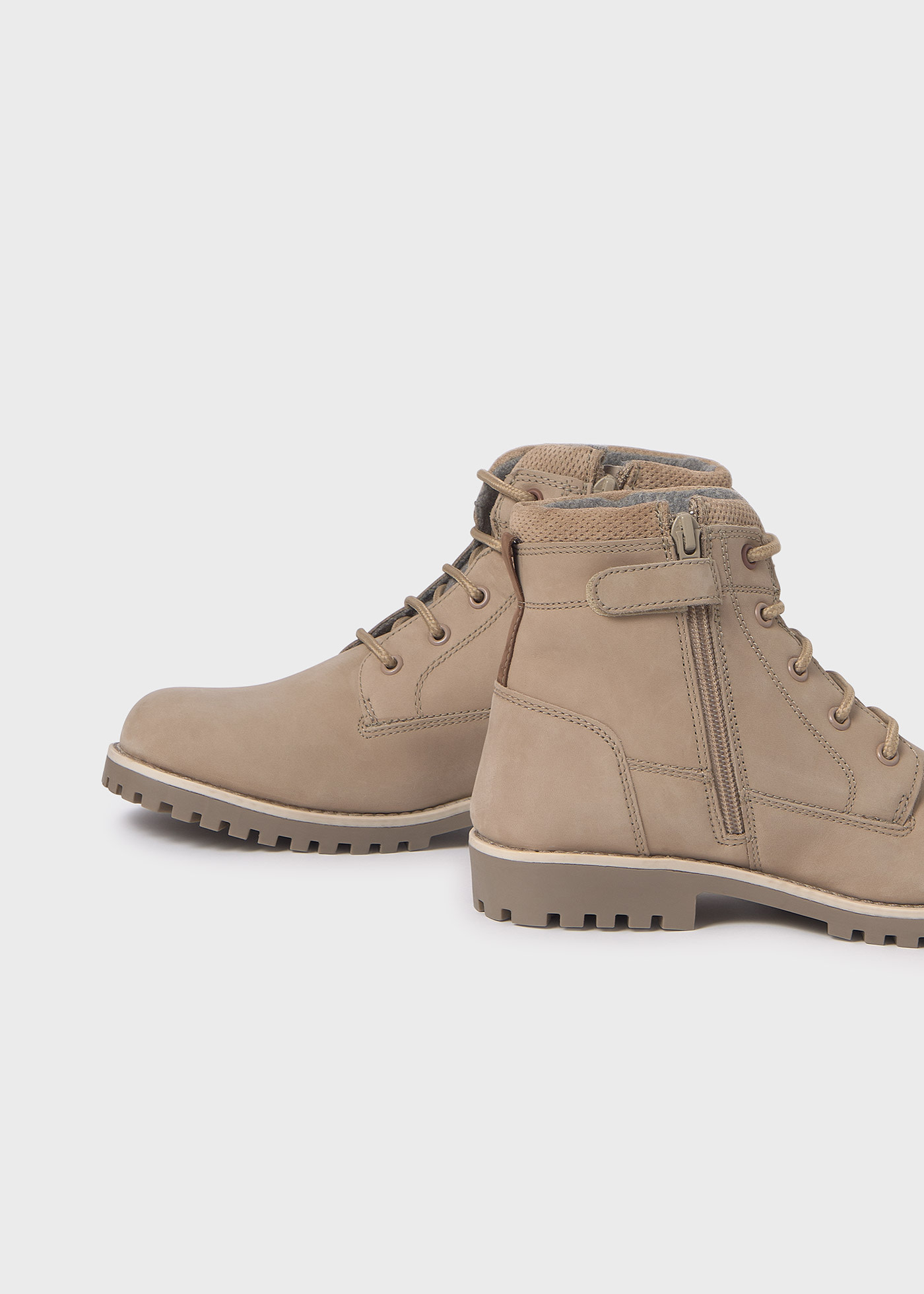Botte de montagne en nubuck garçon
