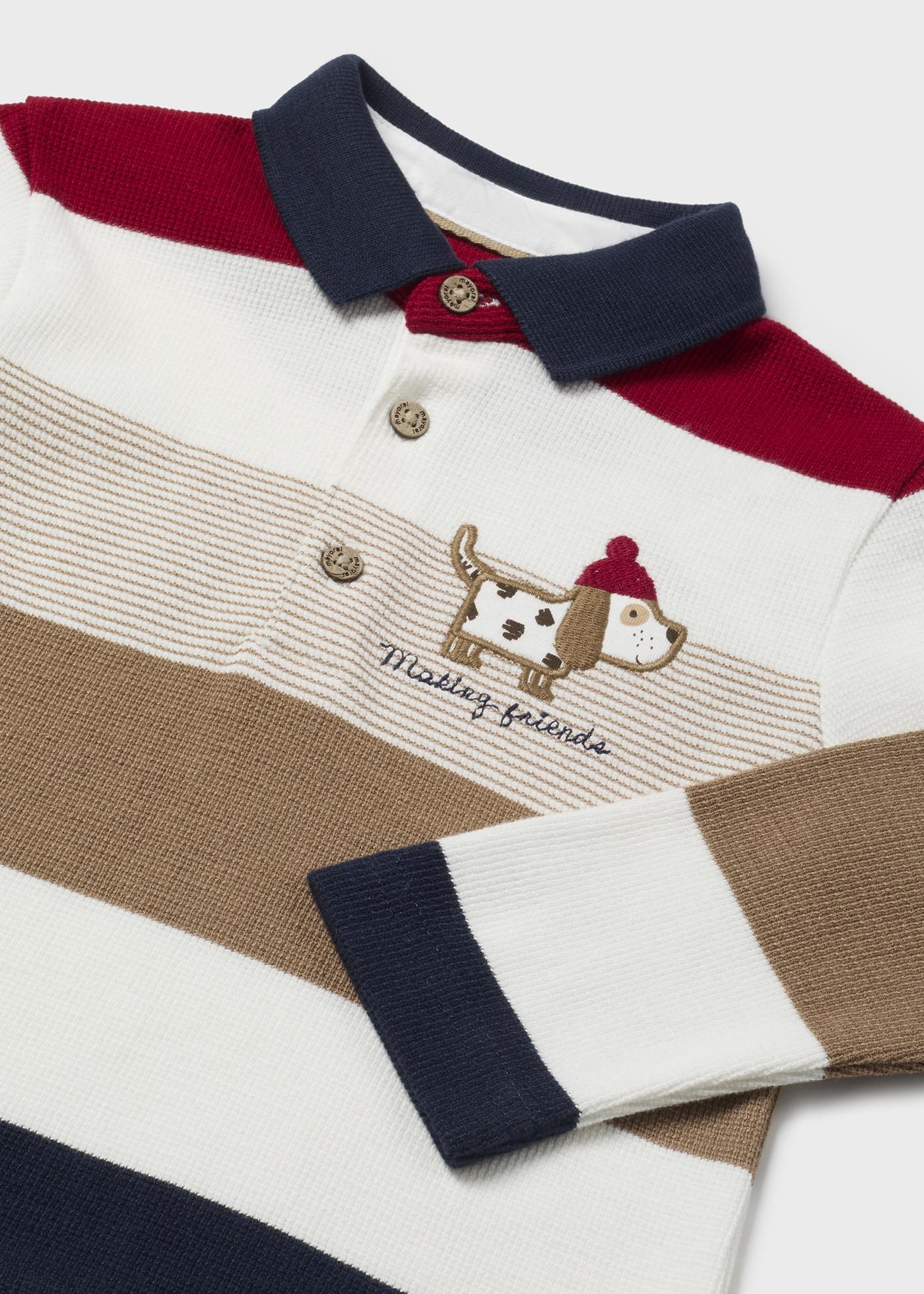 Baby Striped Polo Top